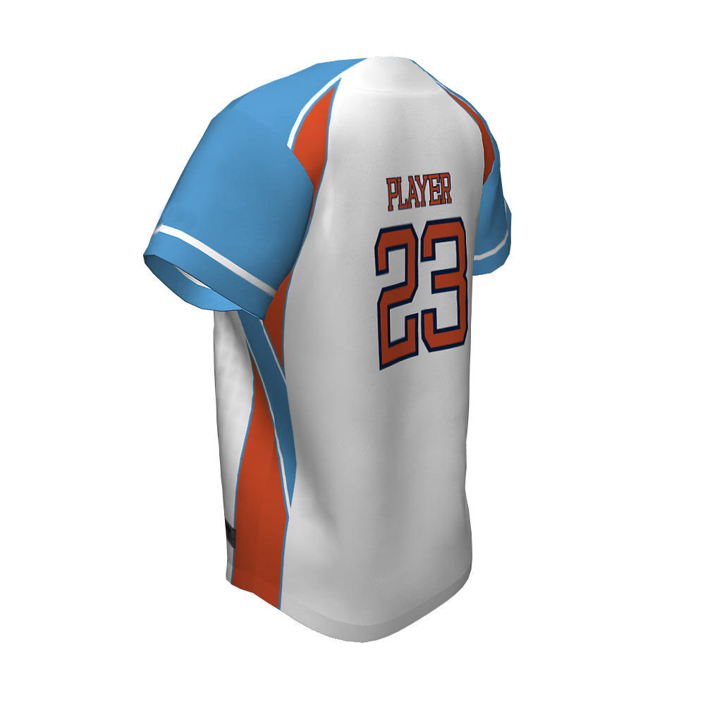 Sublimation Softball Full Button Jerseys Cavaliers FBJ-03 - view 4