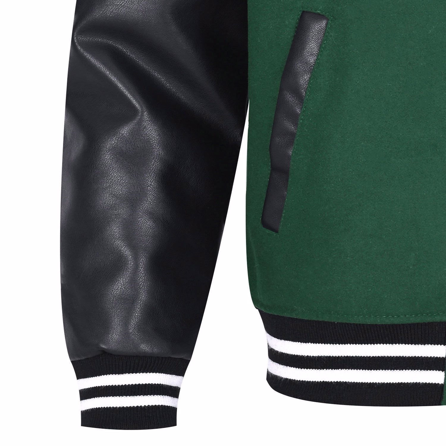 The Ultimate Varsity Jacket Customize Yours in Wool & PU Leather - view 4