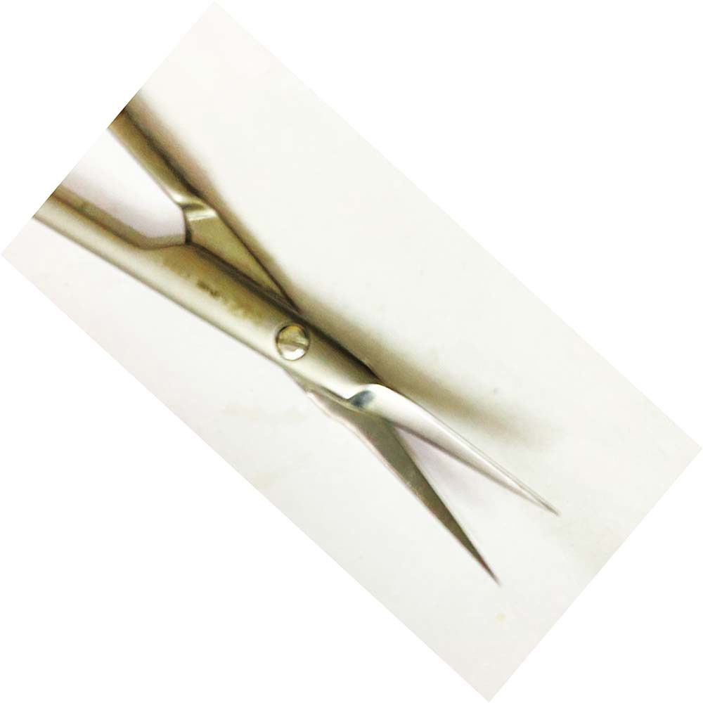 Stainless Steel Cuticle Nail Scissors  Eyebrow Scissors Fingers Cuticle Trimmer Lady scissors