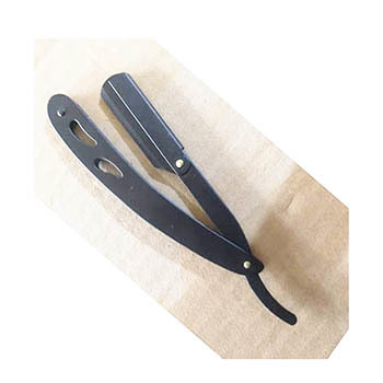 Folding Straight Edge Razor Shavette Men's Shaving Kit Single Edge Razor Blades  - view 6