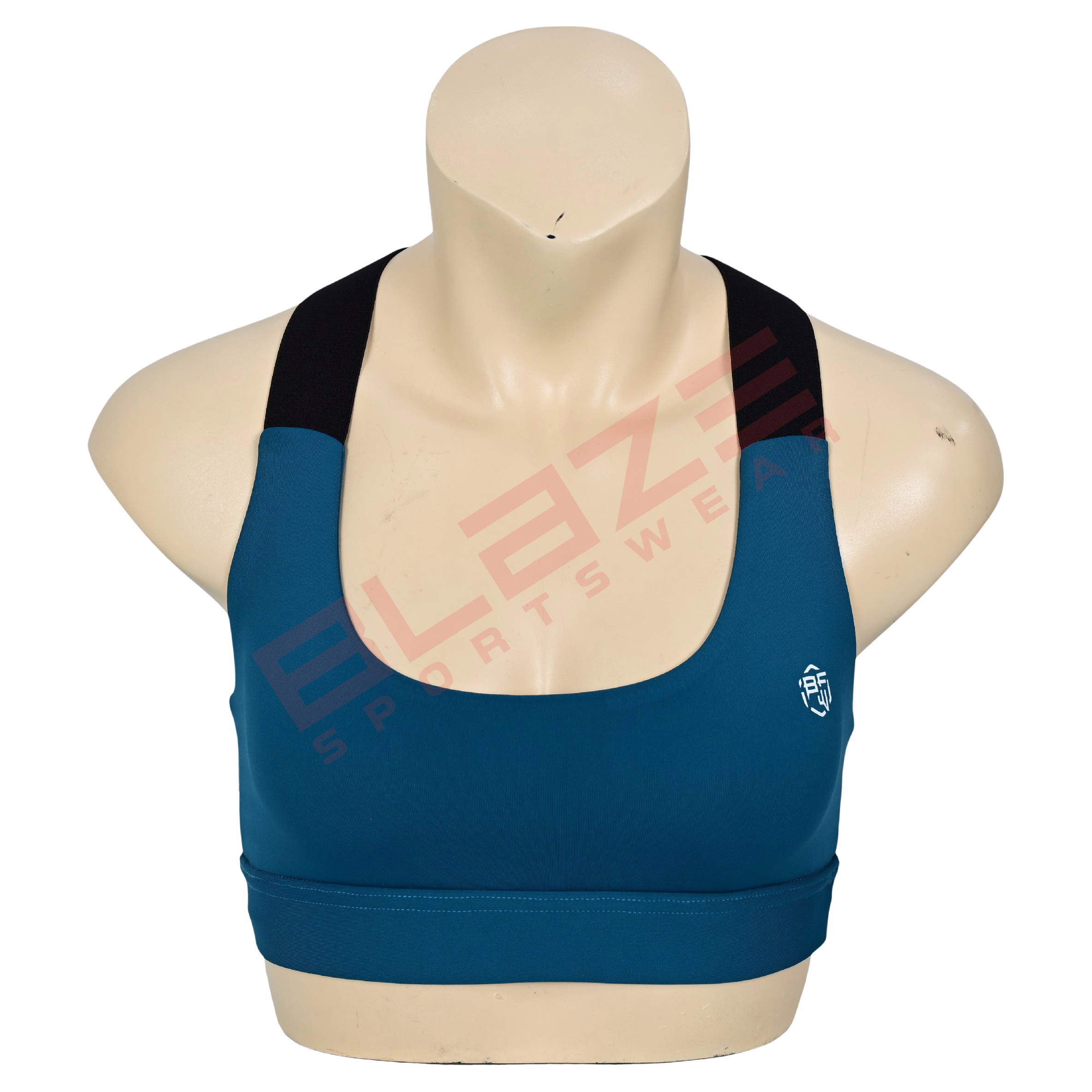 Fitness-Focused Custom Sports Bra Lightweight and Breathable Racerback Design - view 5