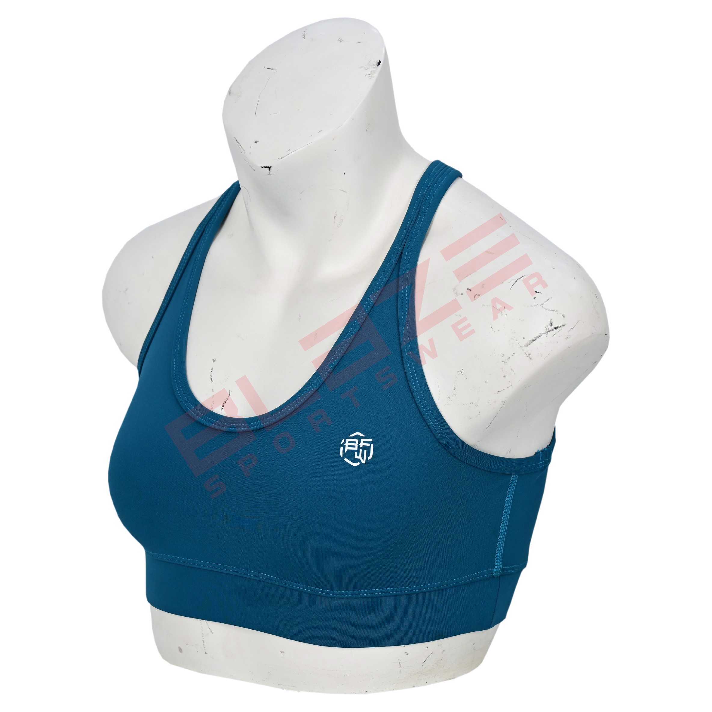  Personalized  Sports Bra Lightweight and Breathable Racerback Design - view 4