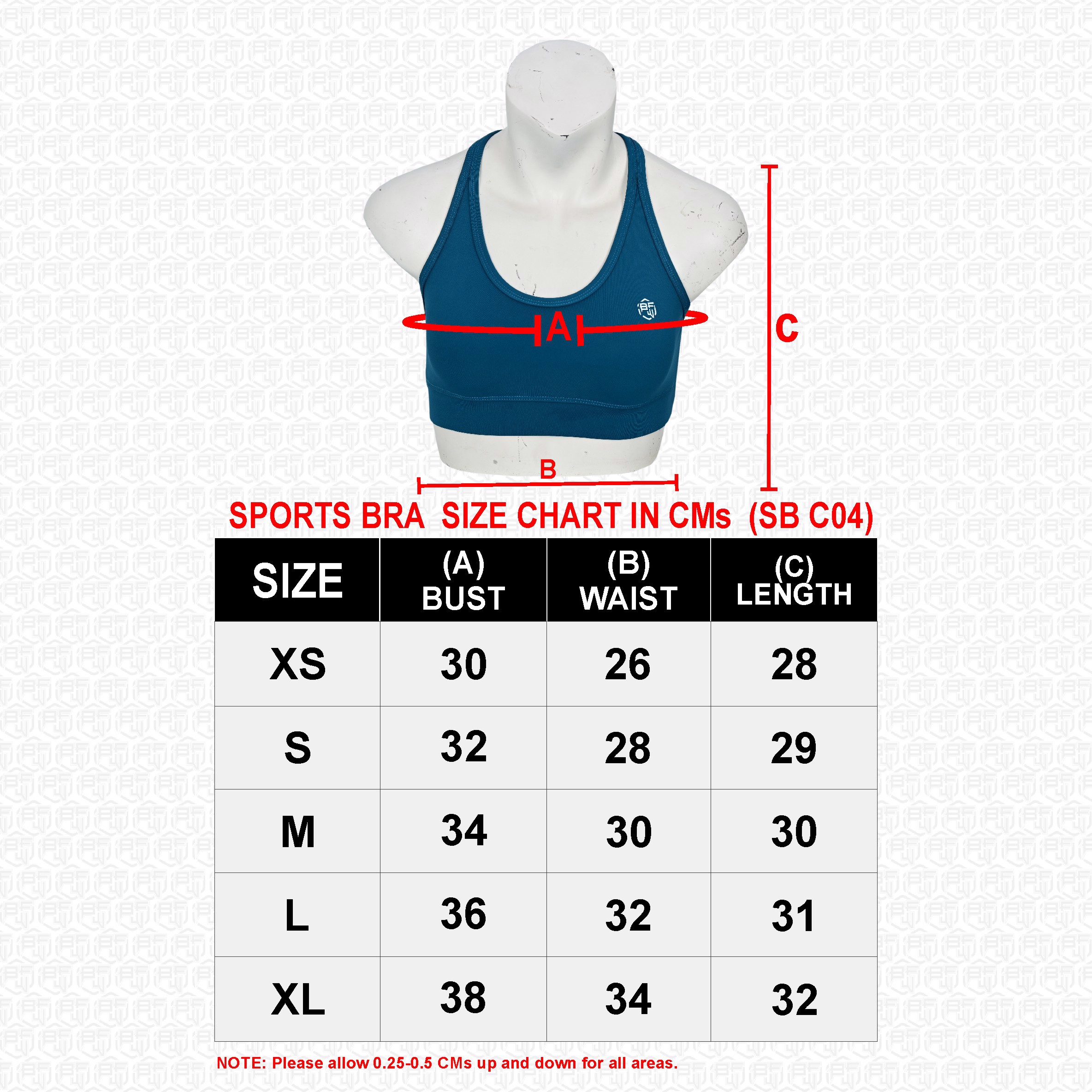  Personalized  Sports Bra Lightweight and Breathable Racerback Design - view 7