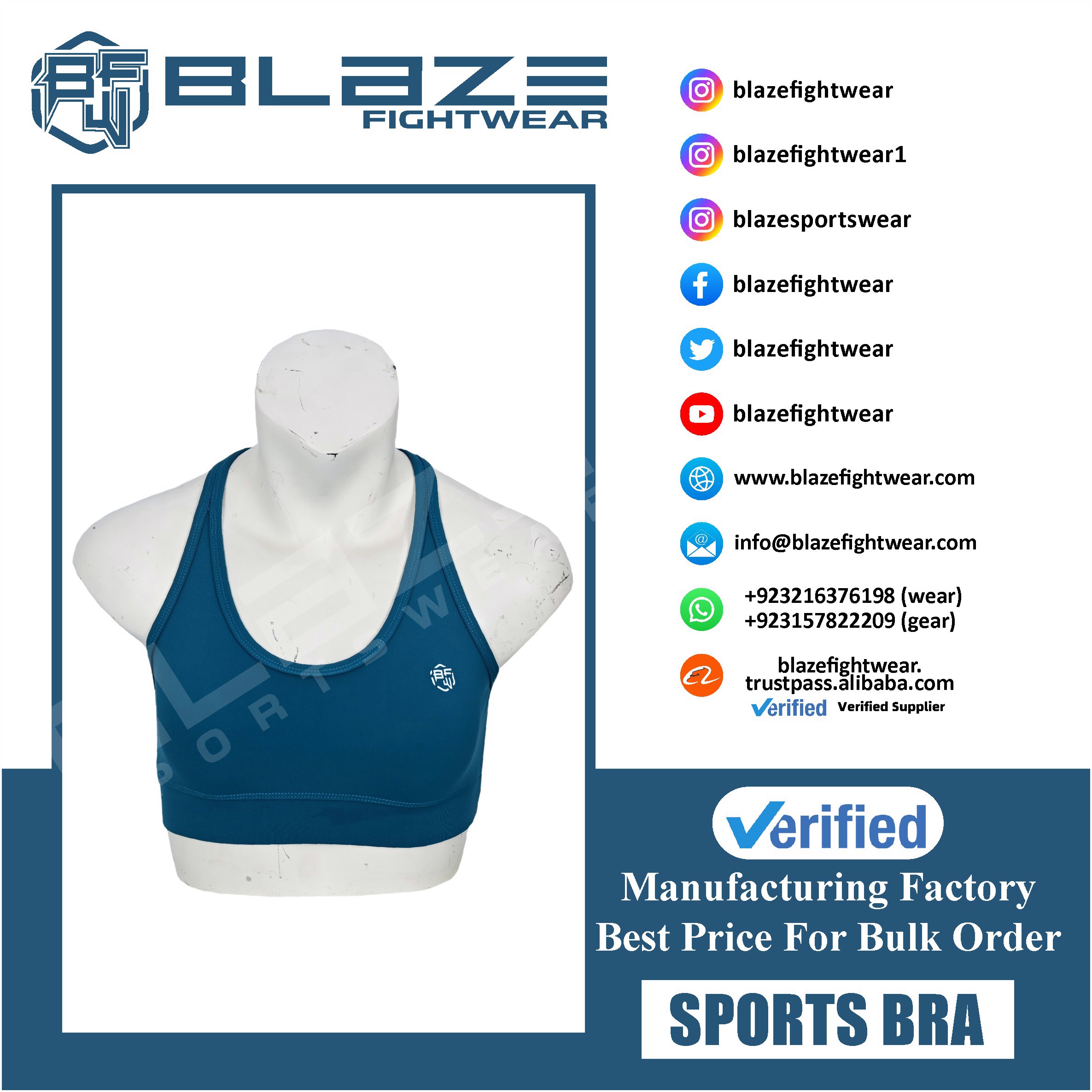  Personalized  Sports Bra Lightweight and Breathable Racerback Design - view 8