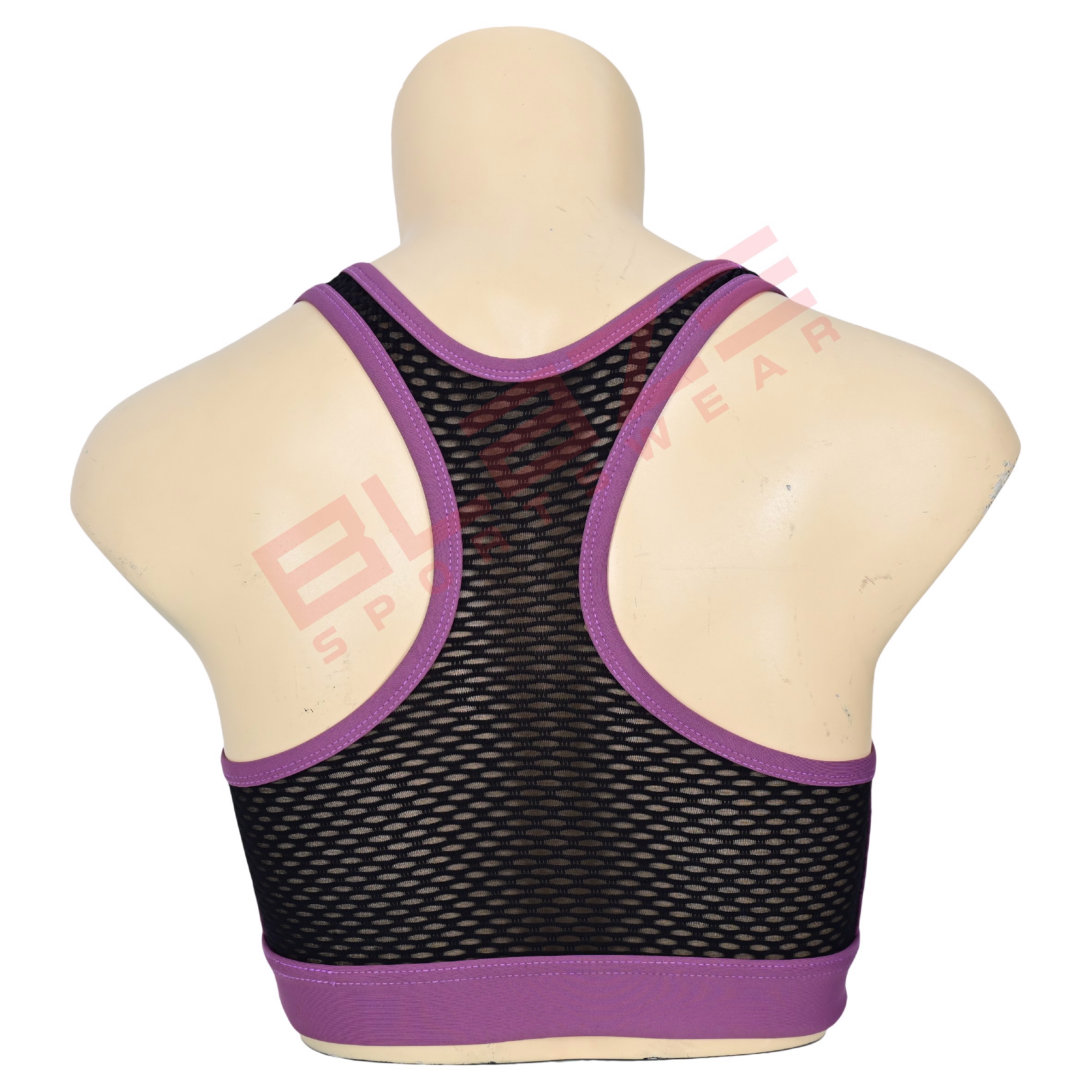 Custom Fit Fitness Sports Bra Lightweight Racerback Design 