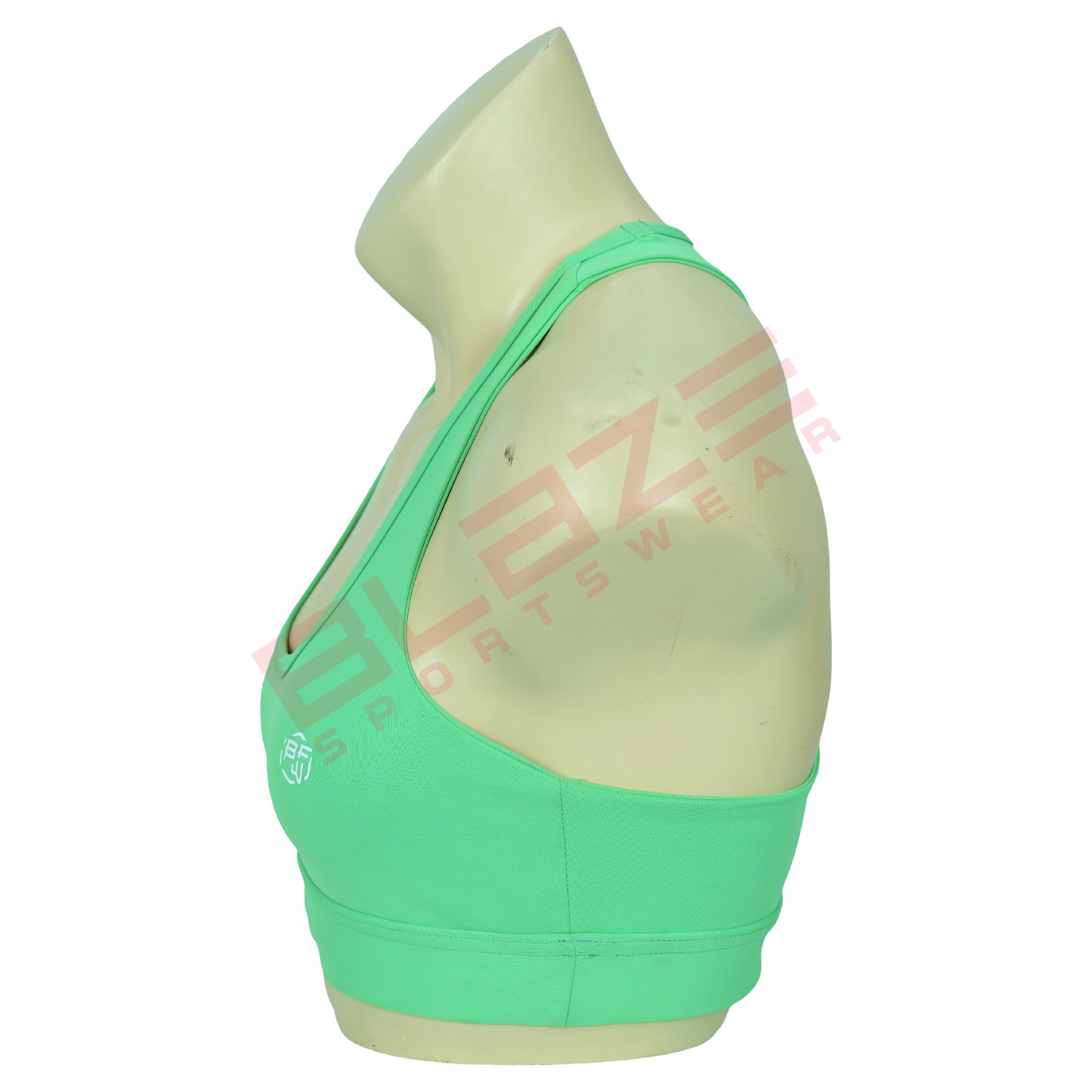 Customized Sports Bra for Workouts Lightweight Racerback Fitness Bra - view 3