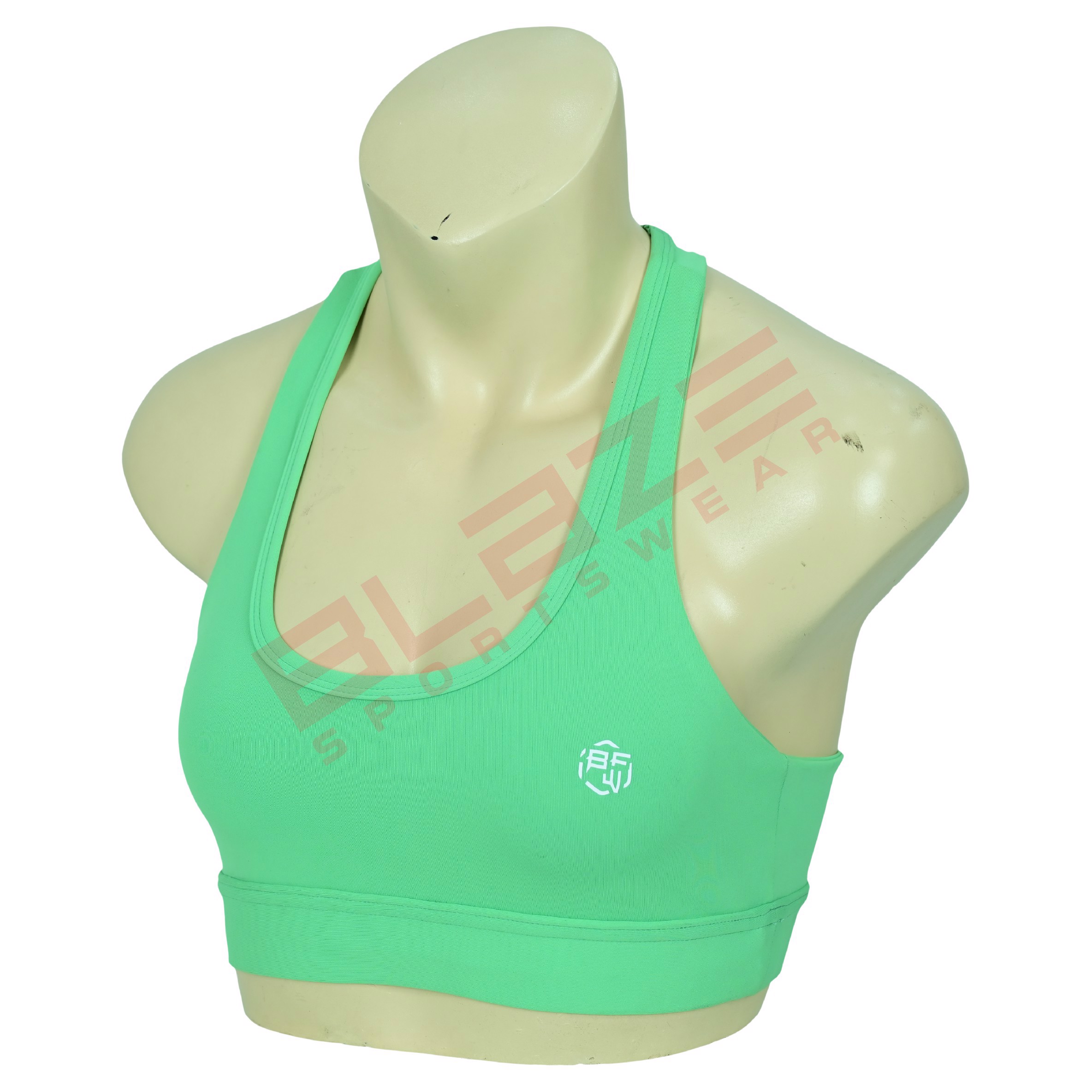 Customized Sports Bra for Workouts Lightweight Racerback Fitness Bra - view 5