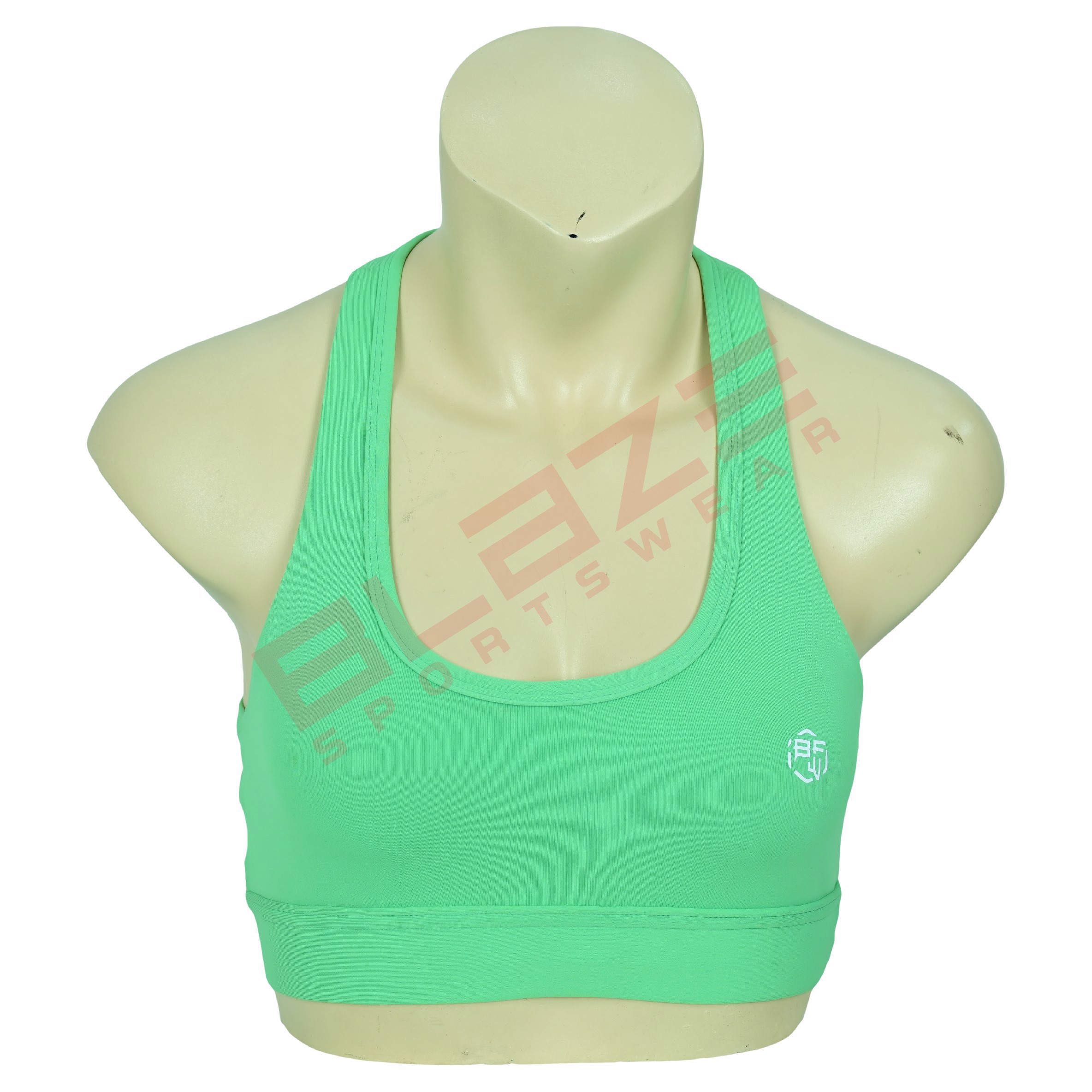Customized Sports Bra for Workouts Lightweight Racerback Fitness Bra - view 6