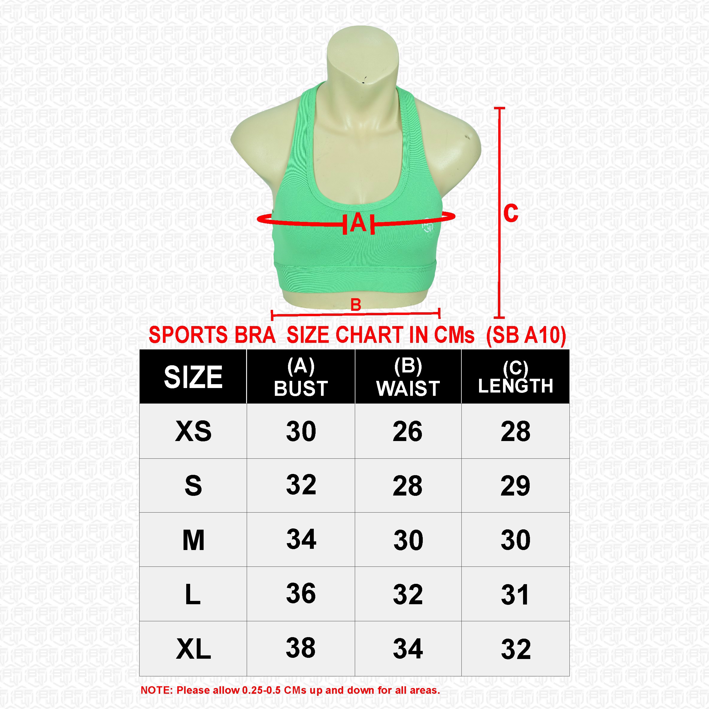 Customized Sports Bra for Workouts Lightweight Racerback Fitness Bra - view 8