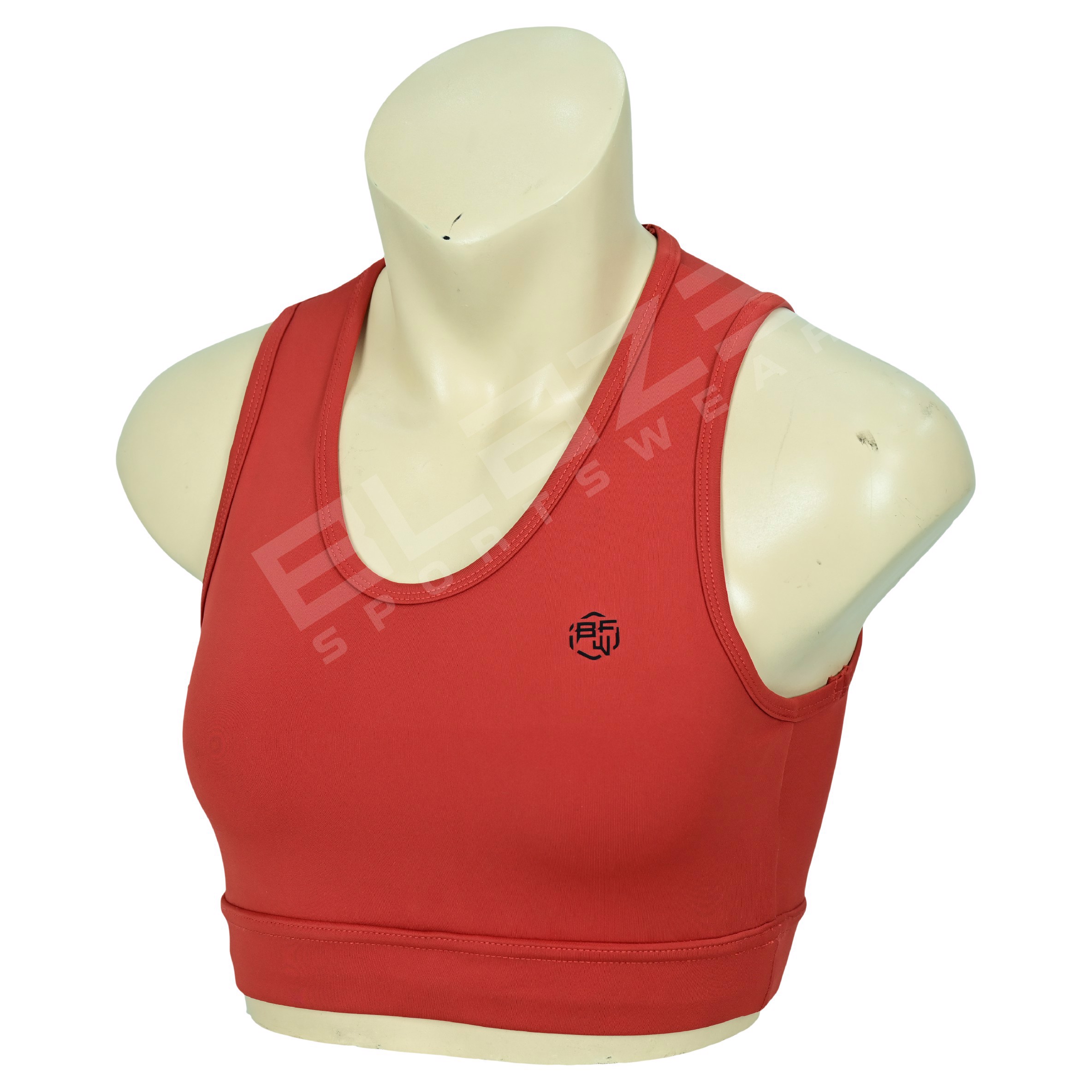 Custom Fit Racerback Sports Bra: Lightweight and Breathable - view 4
