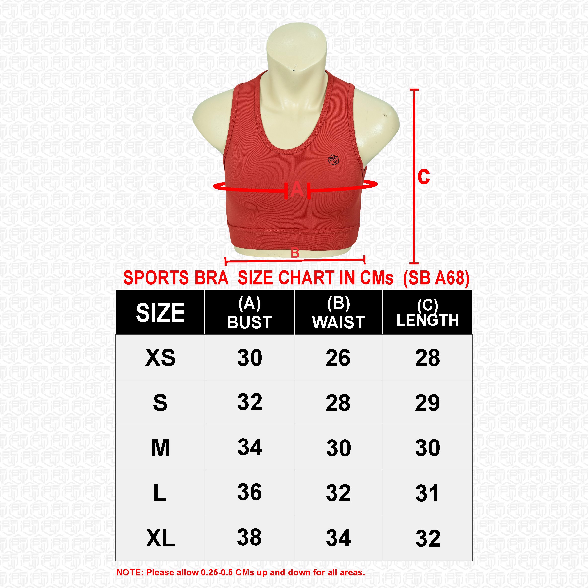 Custom Fit Racerback Sports Bra: Lightweight and Breathable - view 7
