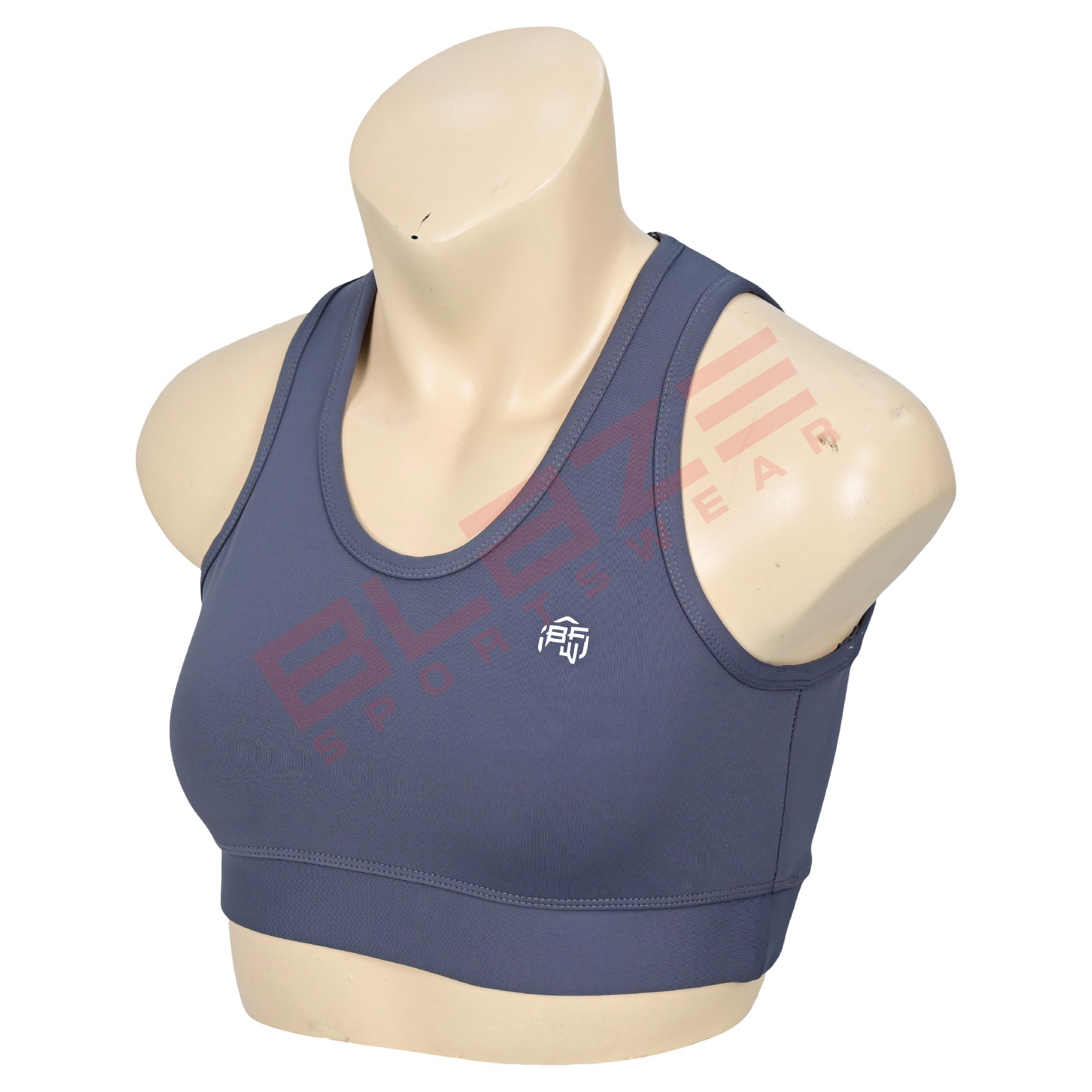 Tailored Racerback Sports Bra Breathable Workout Wear for Fitness - view 4
