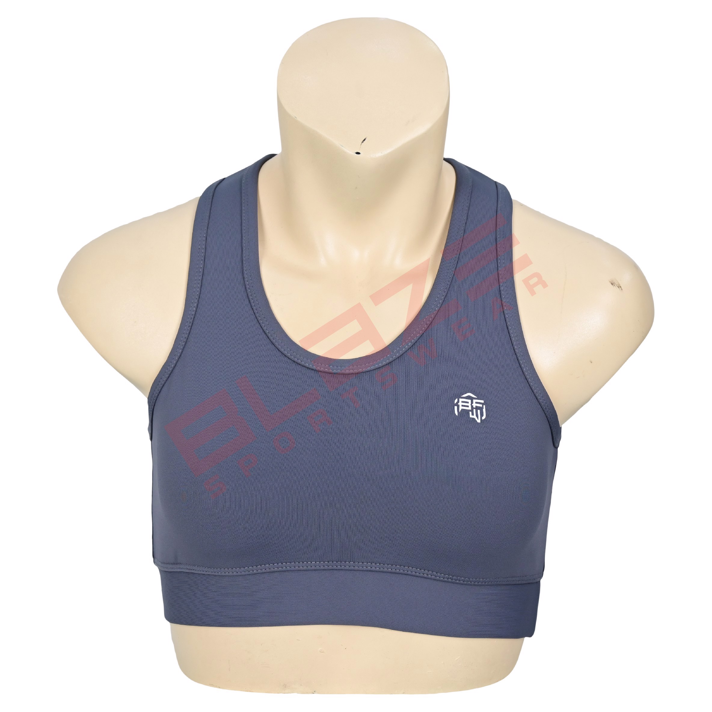 Tailored Racerback Sports Bra Breathable Workout Wear for Fitness - view 5