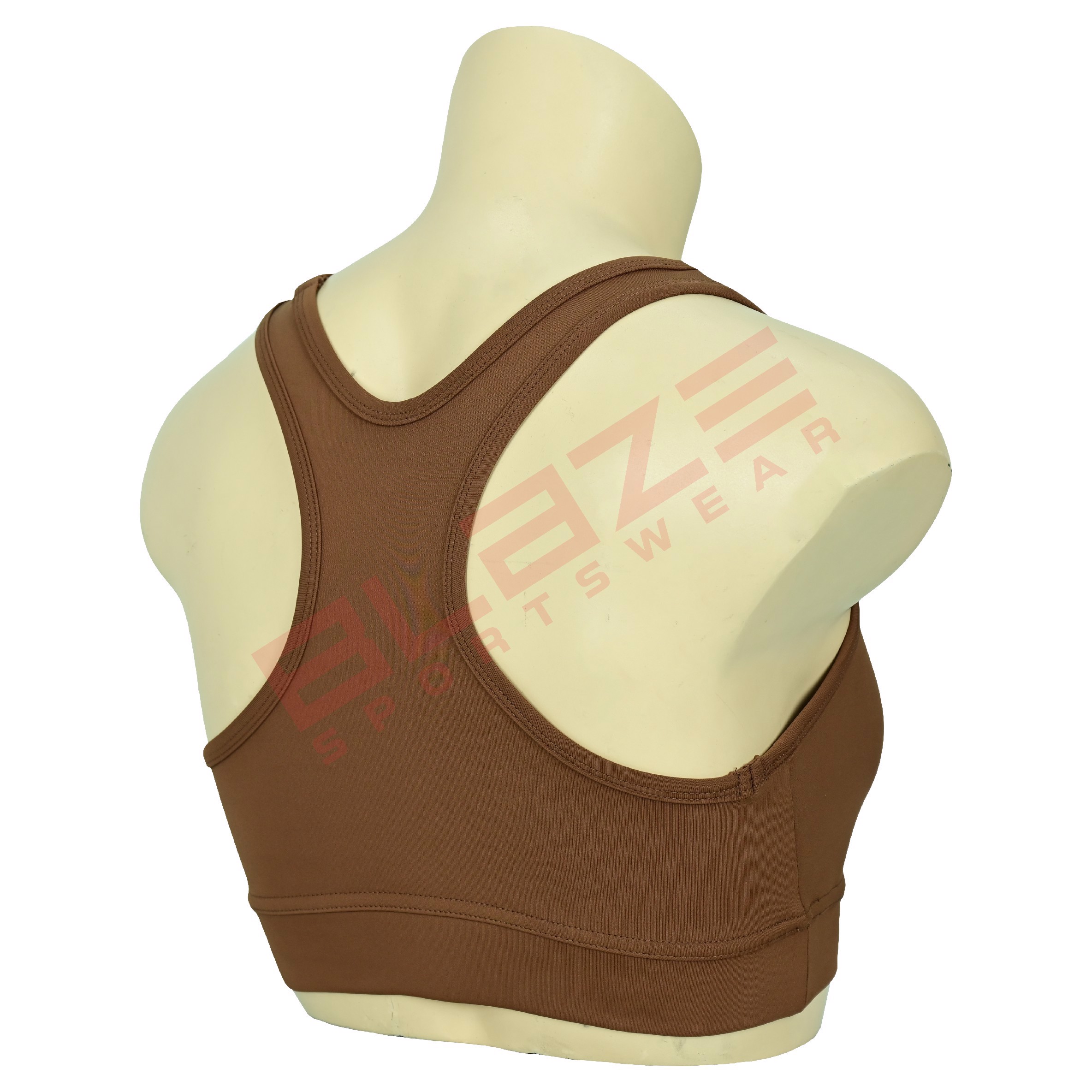 Customizable  Sports Bra Fitness Apparel, Lightweight, Breathable Racerback  - view 2