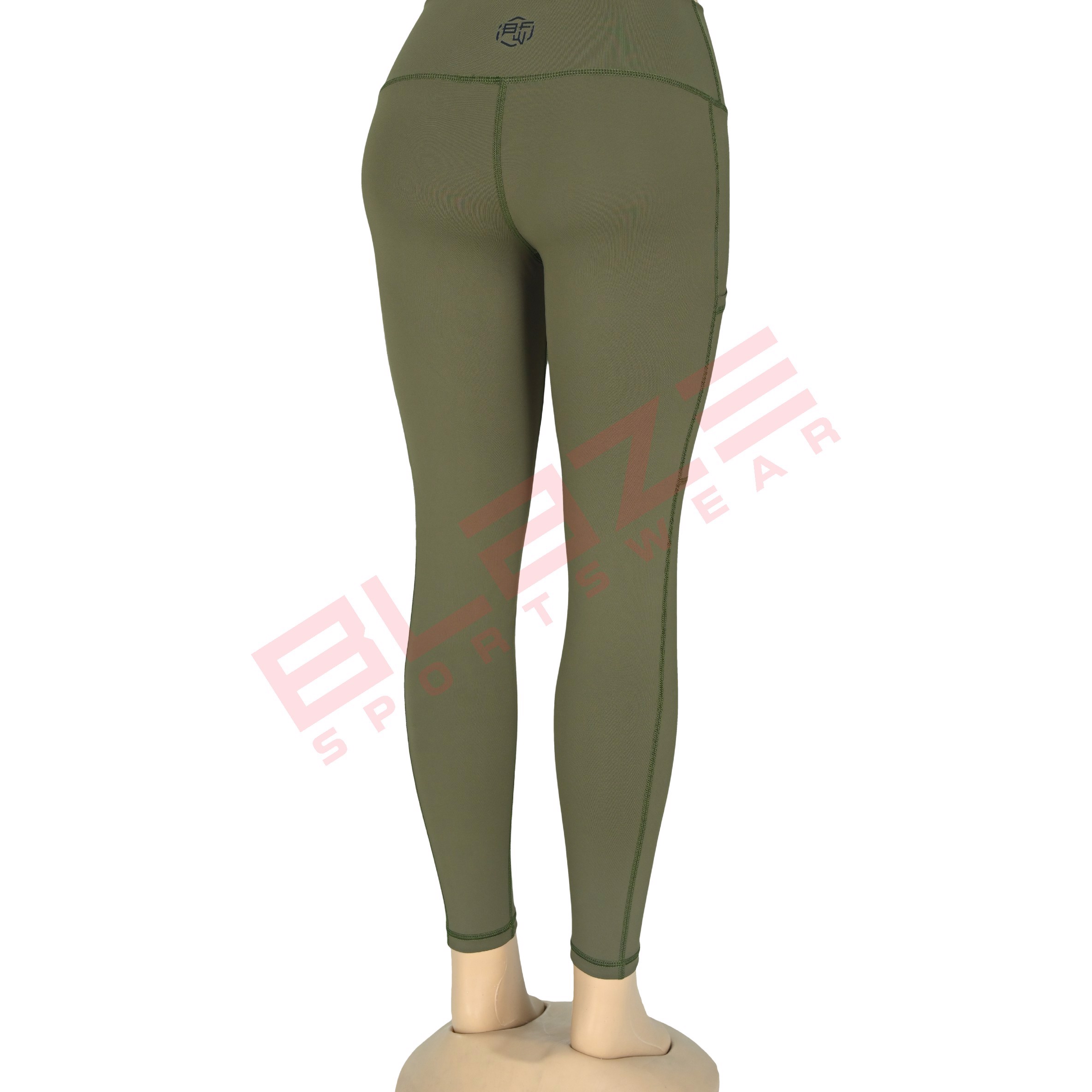Customize High Waist Workout Sports Yoga pants Breathable Sweat Wicking Leggings  - view 2