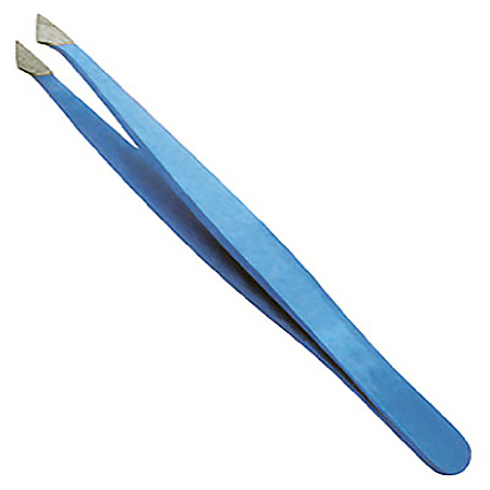 Slant Pointed Precision Tweezers Girls Eyebrows & Ingrown Hair Removal Splinter Tweezer 
