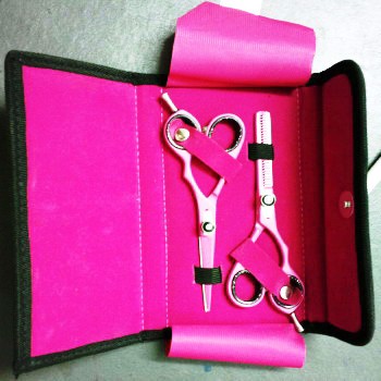 Professional Adjustable Screw Tijeras 6 inch Hair Cutting Thinning Shears Hairdressing Scissors Set