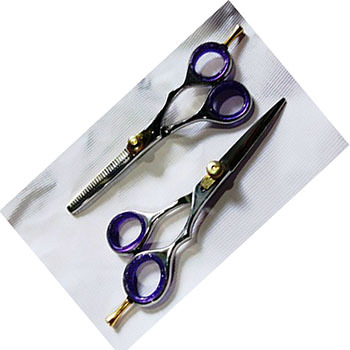 Professional Adjustable Screw Tijeras 6 inch Hair Cutting Thinning Shears Hairdressing Scissors Set - view 4