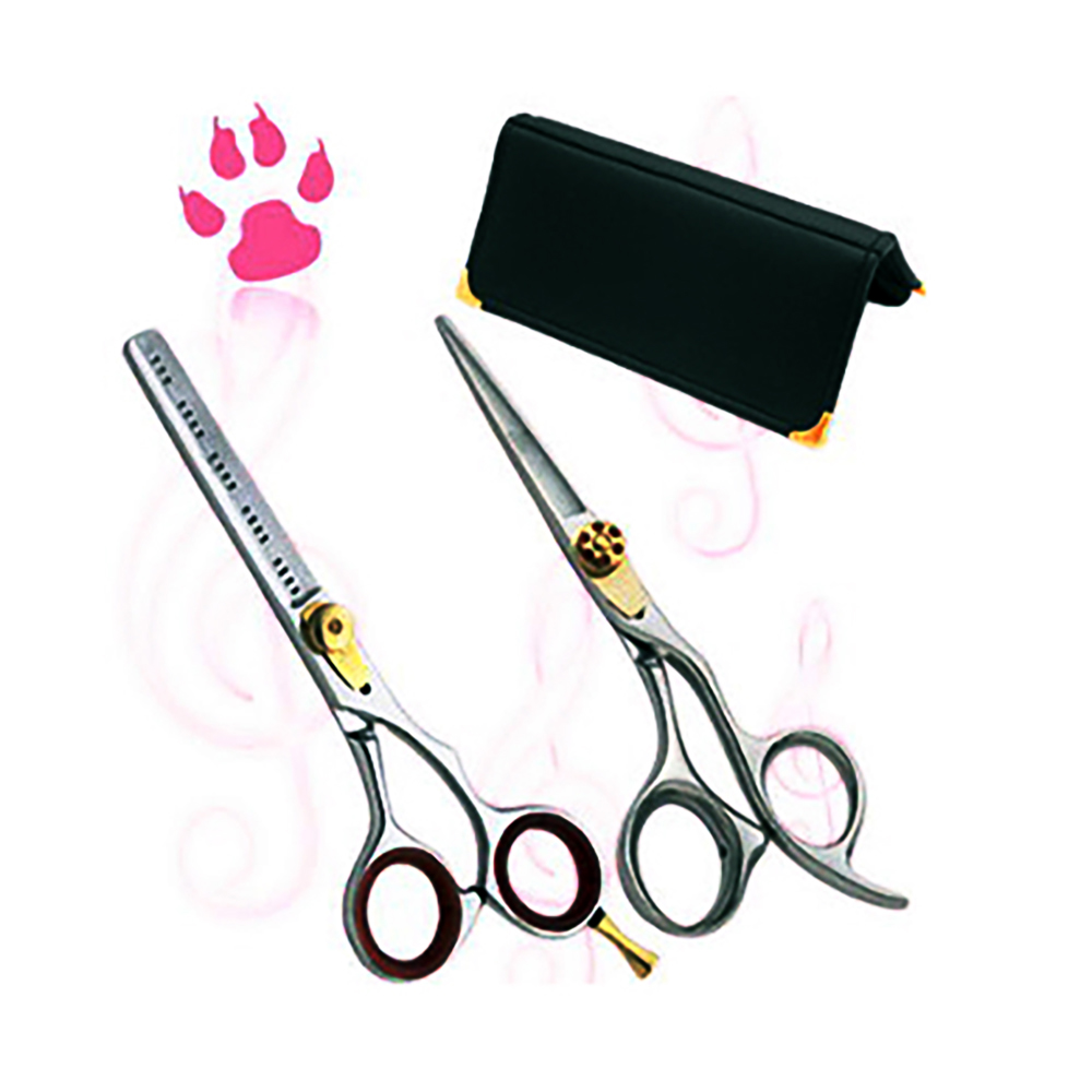  Professional Adjustable Screw Tijeras 6 inch Hair Cutting Thinning Shears Hairdressing Scissors set - view 8