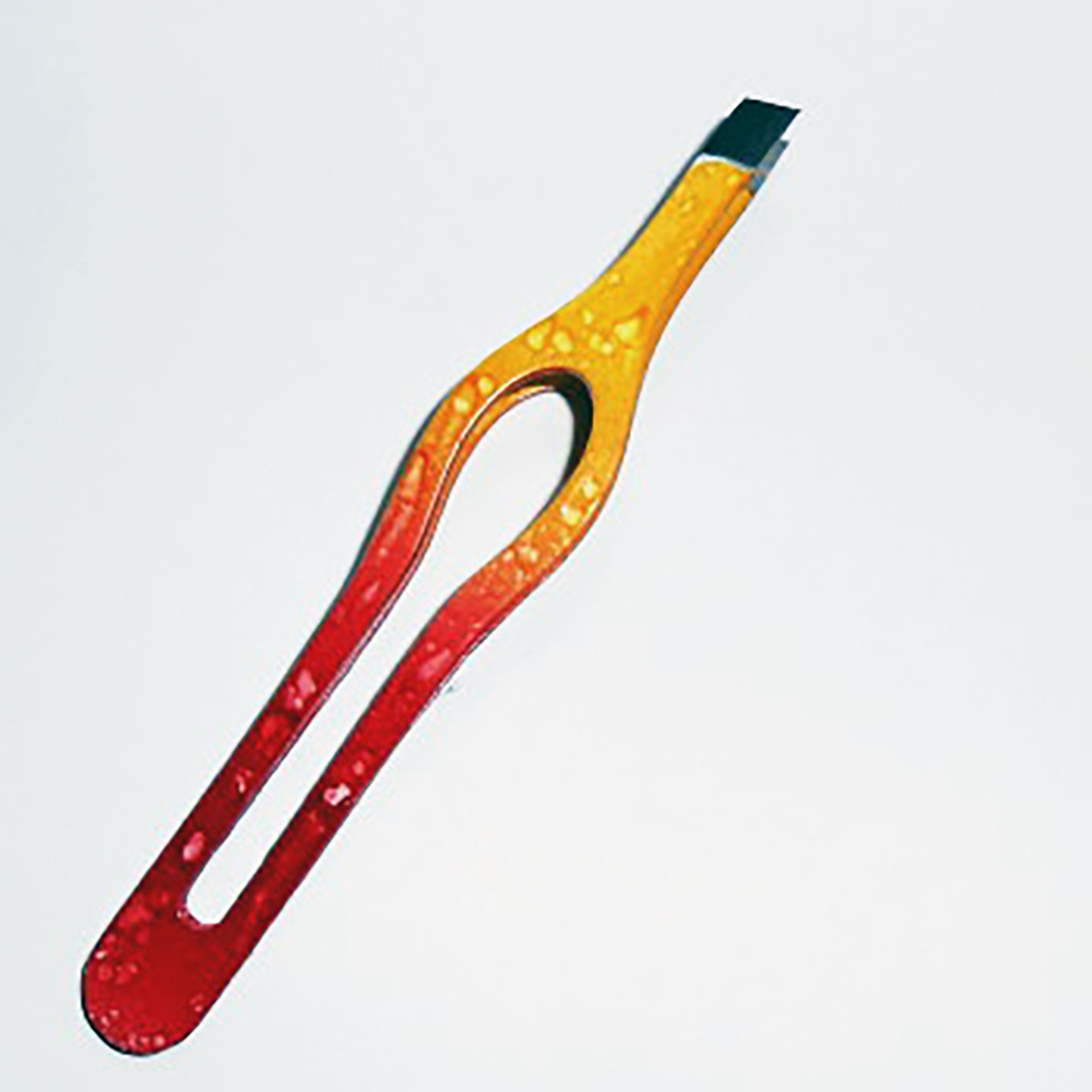 Eyelash tweezers fiber tip tweezer set lash extensions accessories eyelash tools Tweezers  - view 2