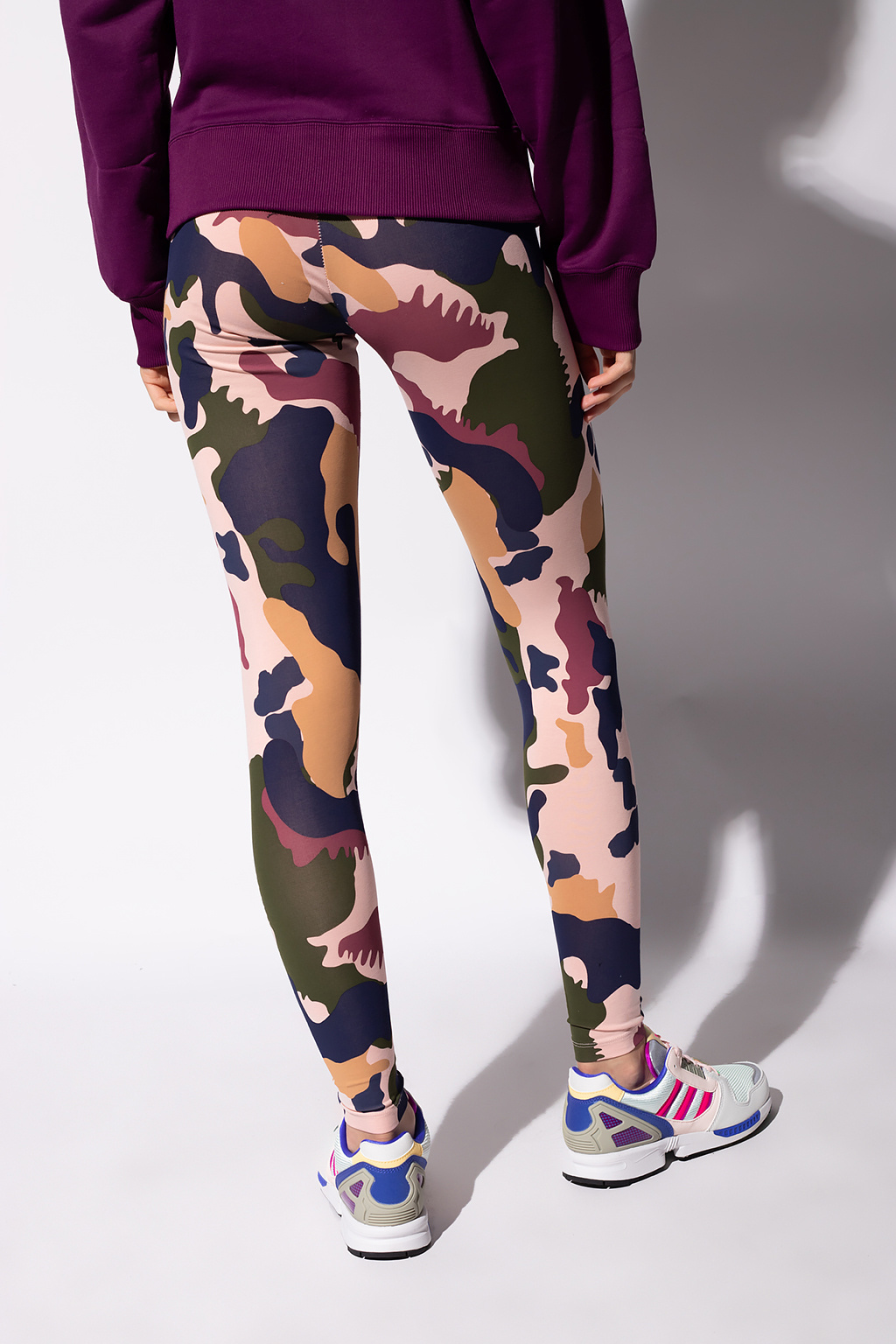 Custom Women Leggings Printed all over - view 4