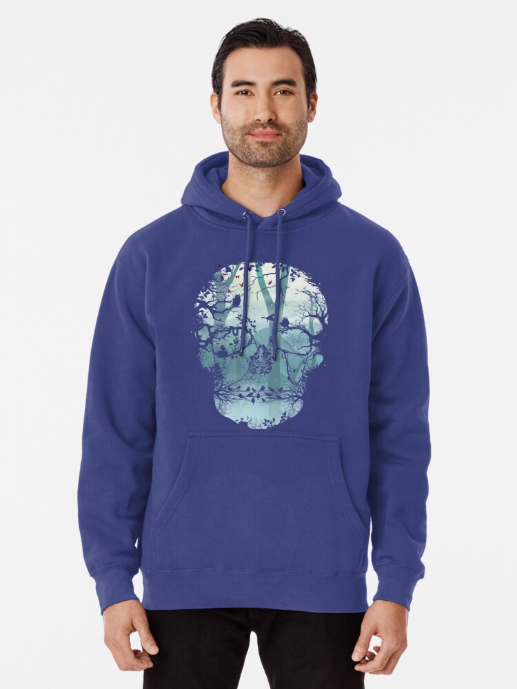 Charming Hoodie Fade Skull Men / Women - view 4