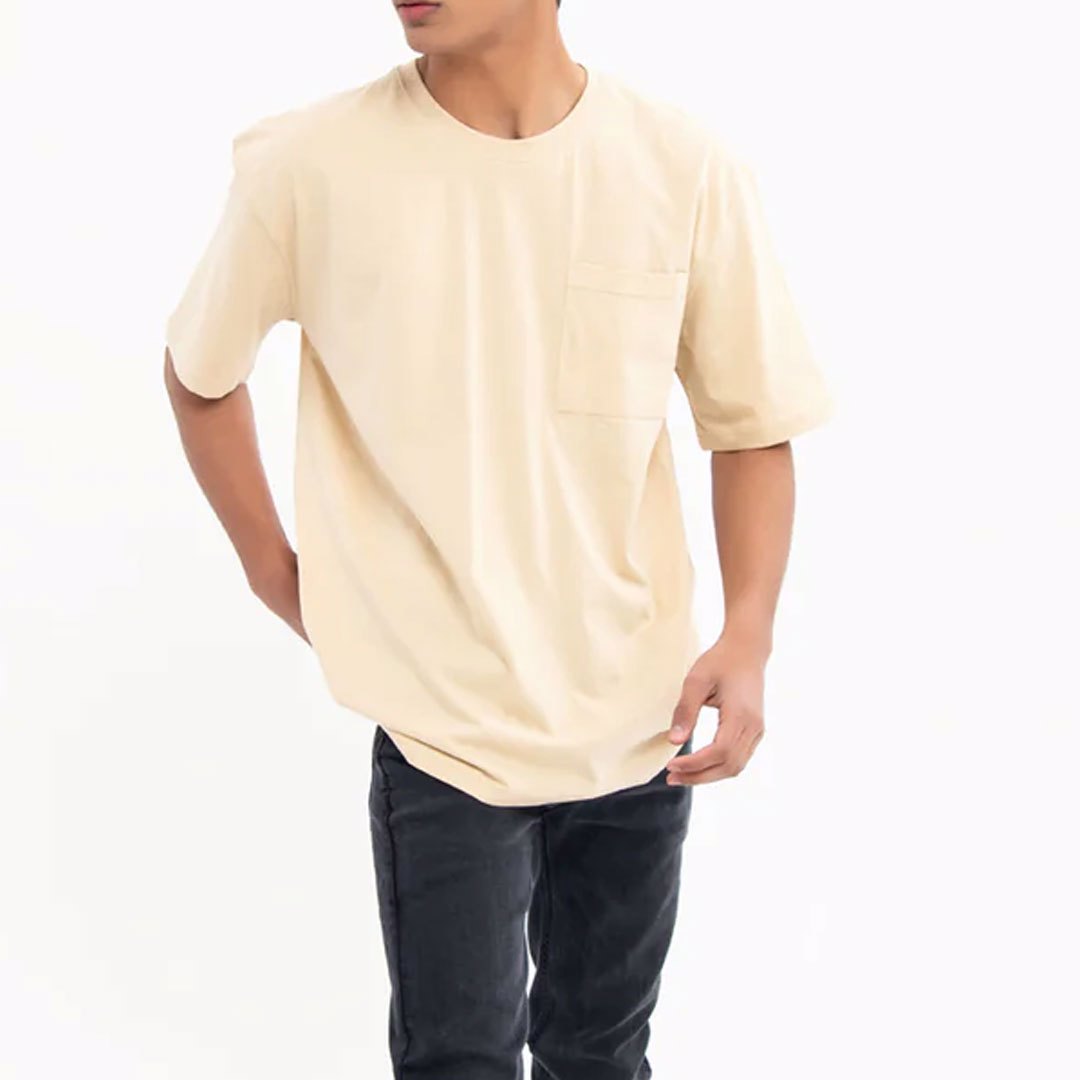  White Label Luxury Side Pocket  Premium T-Shirts with custom logo / Size and color in cotton - view 3