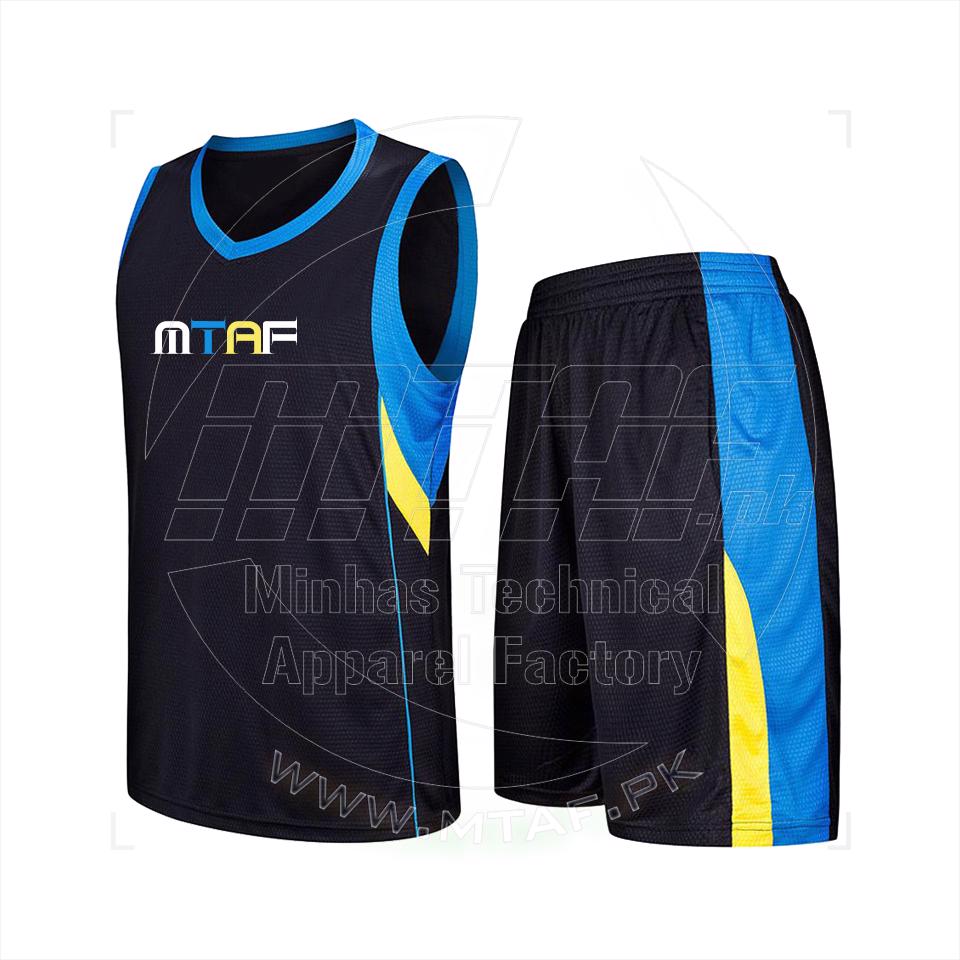 Sublimated Basketball set Micro Mesh Printing basketball Uniform Embroidery Latest Jersey Design - view 2