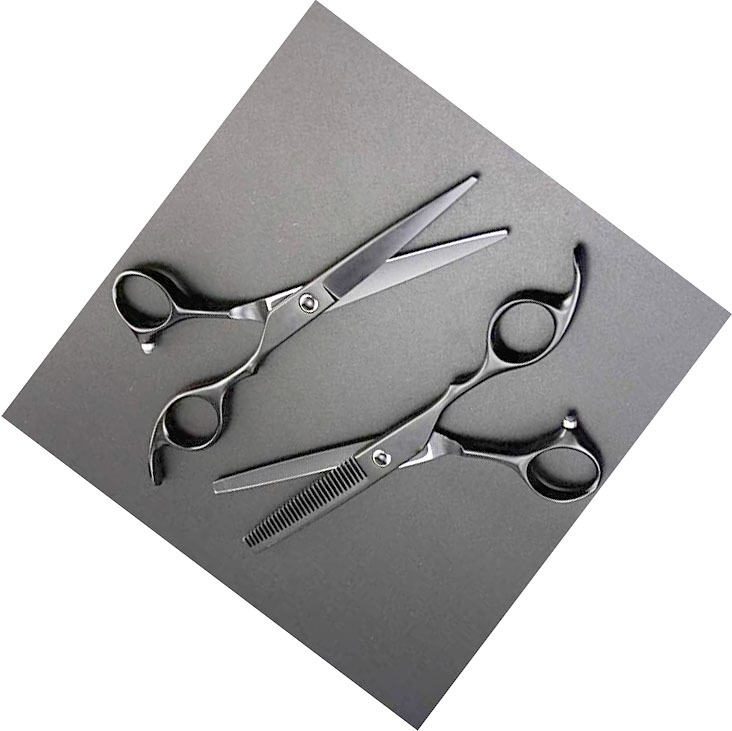 Full Polish Matching Shear & Thinner Beauty Stainless steel swivel  ring Fix Finger Rest