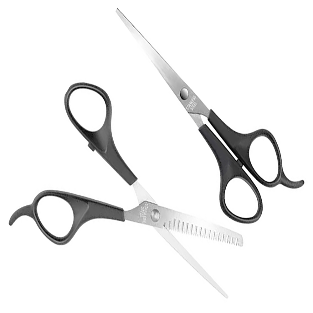 Hairdressing Barber Scissors Professional hair cutting set Stainless steel hair scissors Straight  - view 3