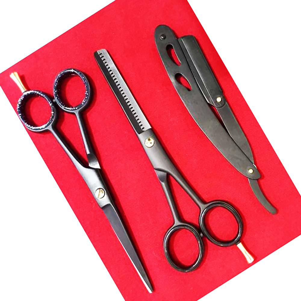 Light weight Barber Scissors Professional hair cutting set Stainless steel hair scissors Thinning 
