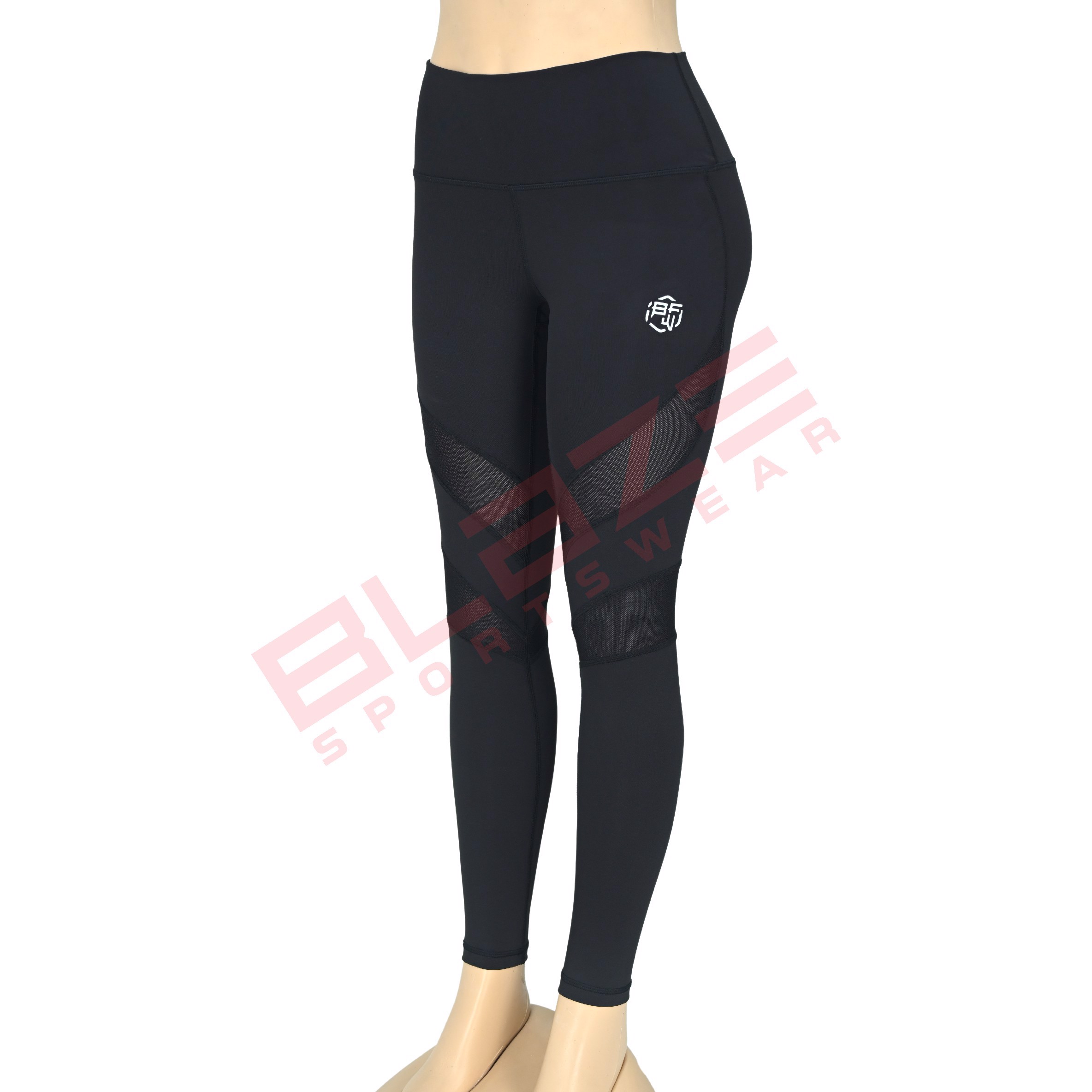 Customizable High Waist Sports Yoga pants Breathable Sweat Wicking Leggings 