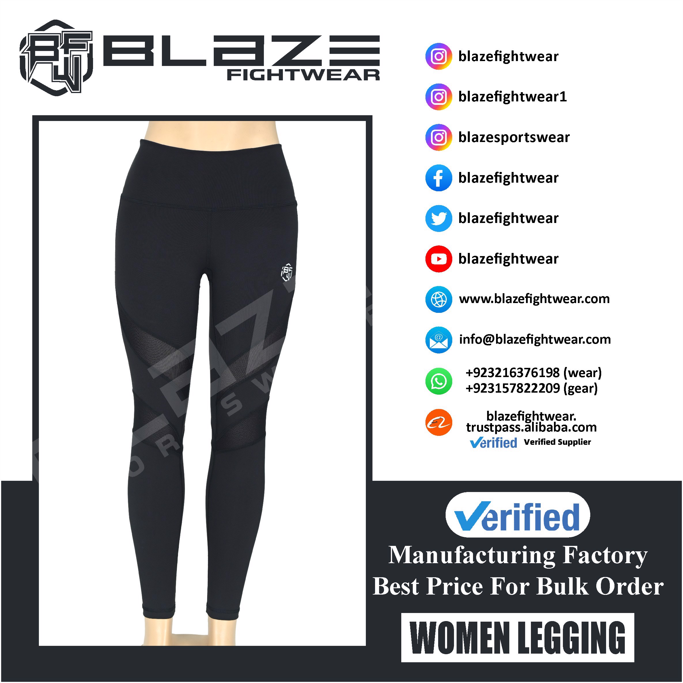 Customizable High Waist Sports Yoga pants Breathable Sweat Wicking Leggings  - view 8