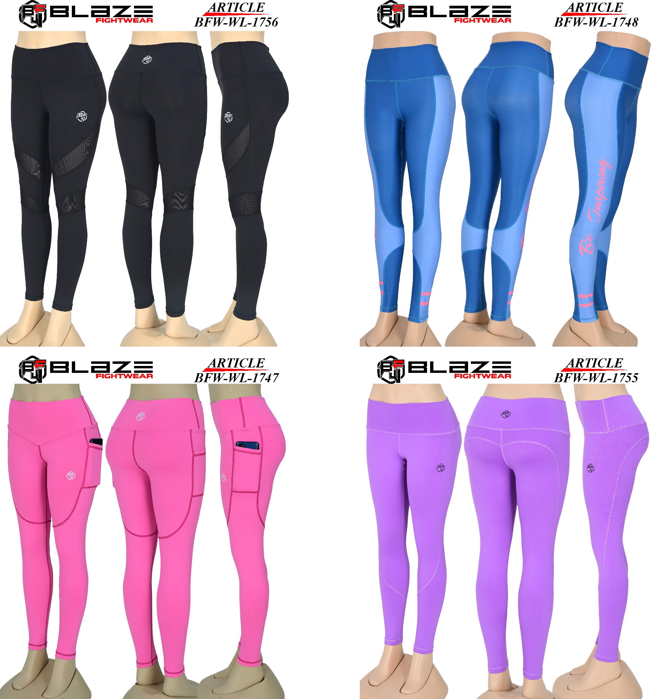 Customizable High Waist Sports Yoga pants Breathable Sweat Wicking Leggings  - view 16