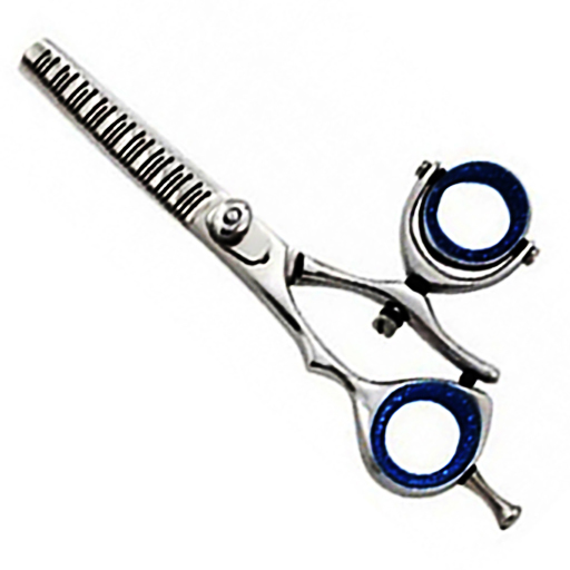  Left Swivel Thumb Matching Shear & Thinner Beauty Stainless steel swivel Thumb 360 rotatable ring 