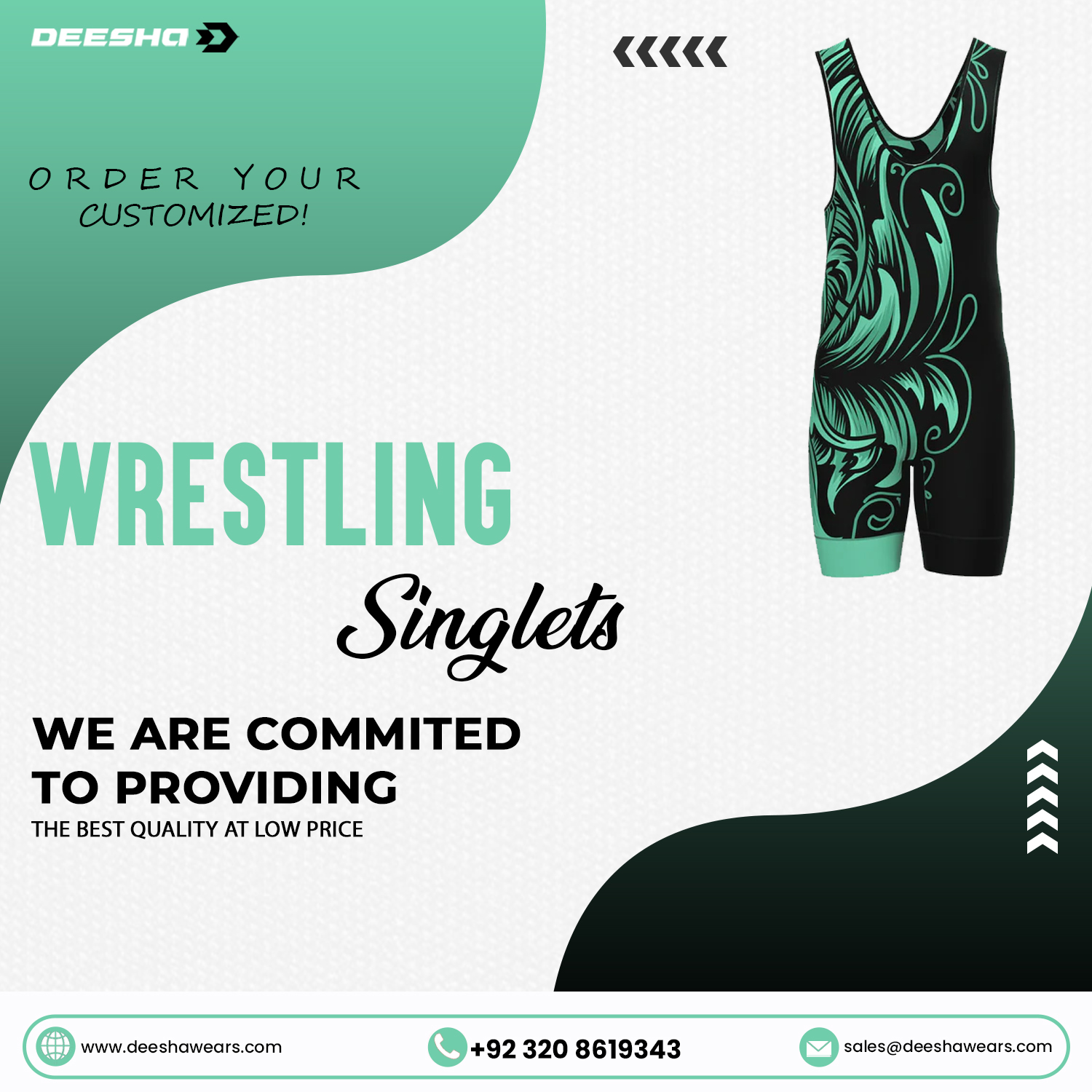 Wrestling Singlet Keen WS-01 - view 7