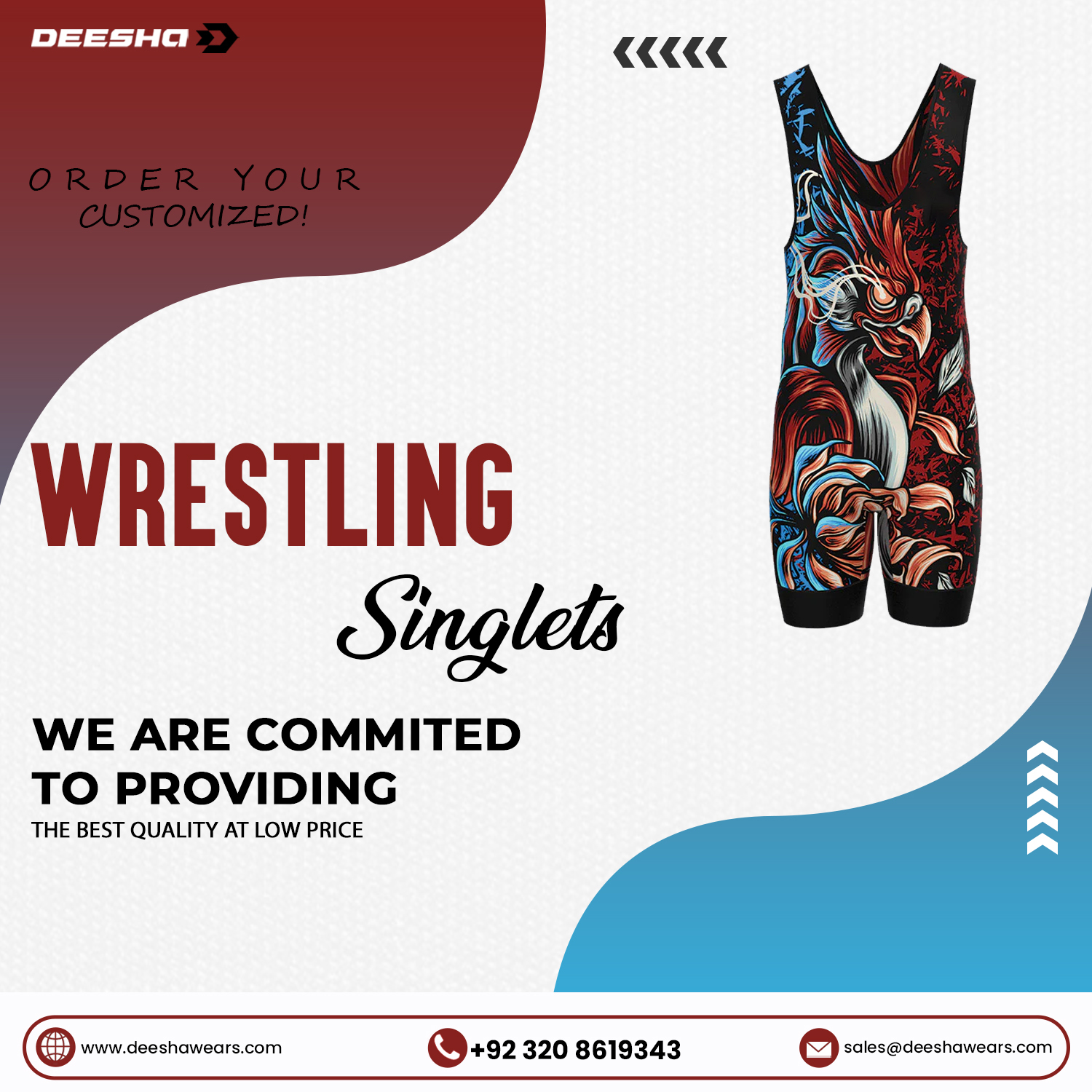 Wrestling Singlet Keen WS-01 - view 8