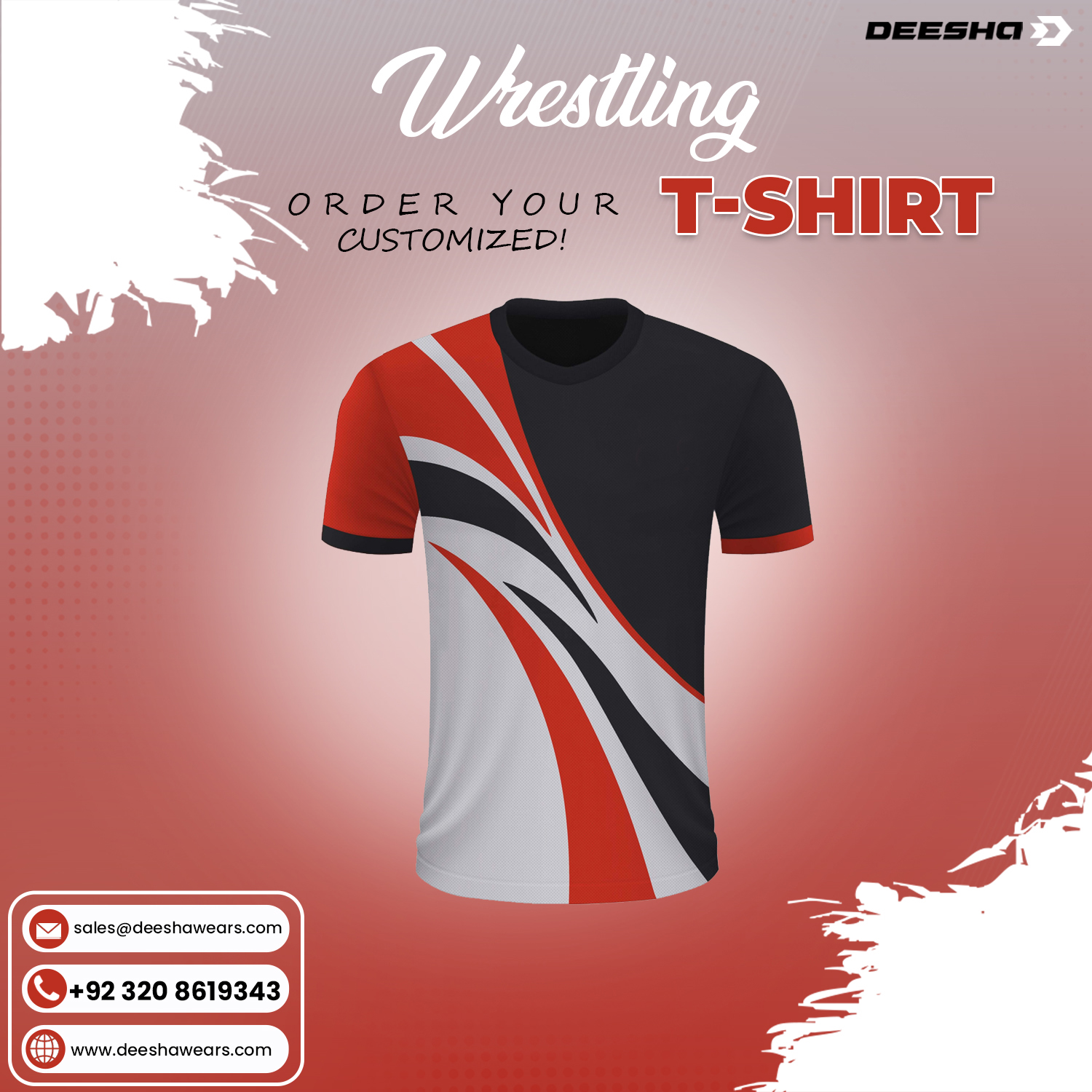 Wrestling T Shirts Newark WTS-01 - view 5