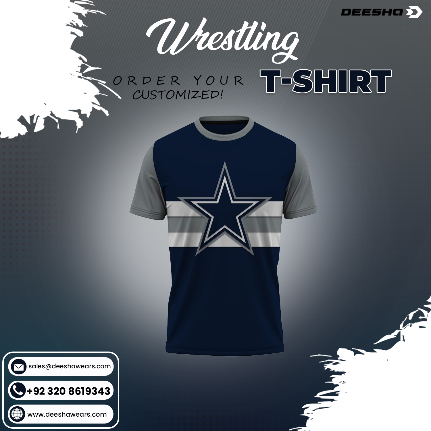 Wrestling T Shirts Newark WTS-01 - view 7