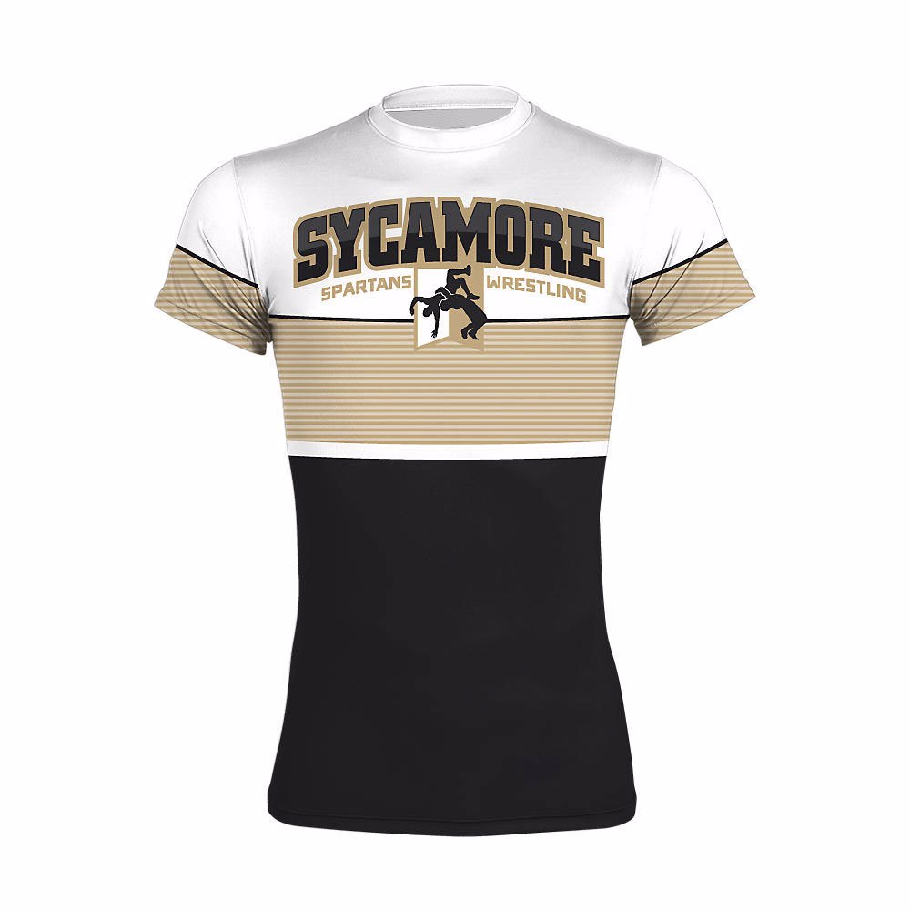 Wrestling T Shirts Sycamore WTS-04