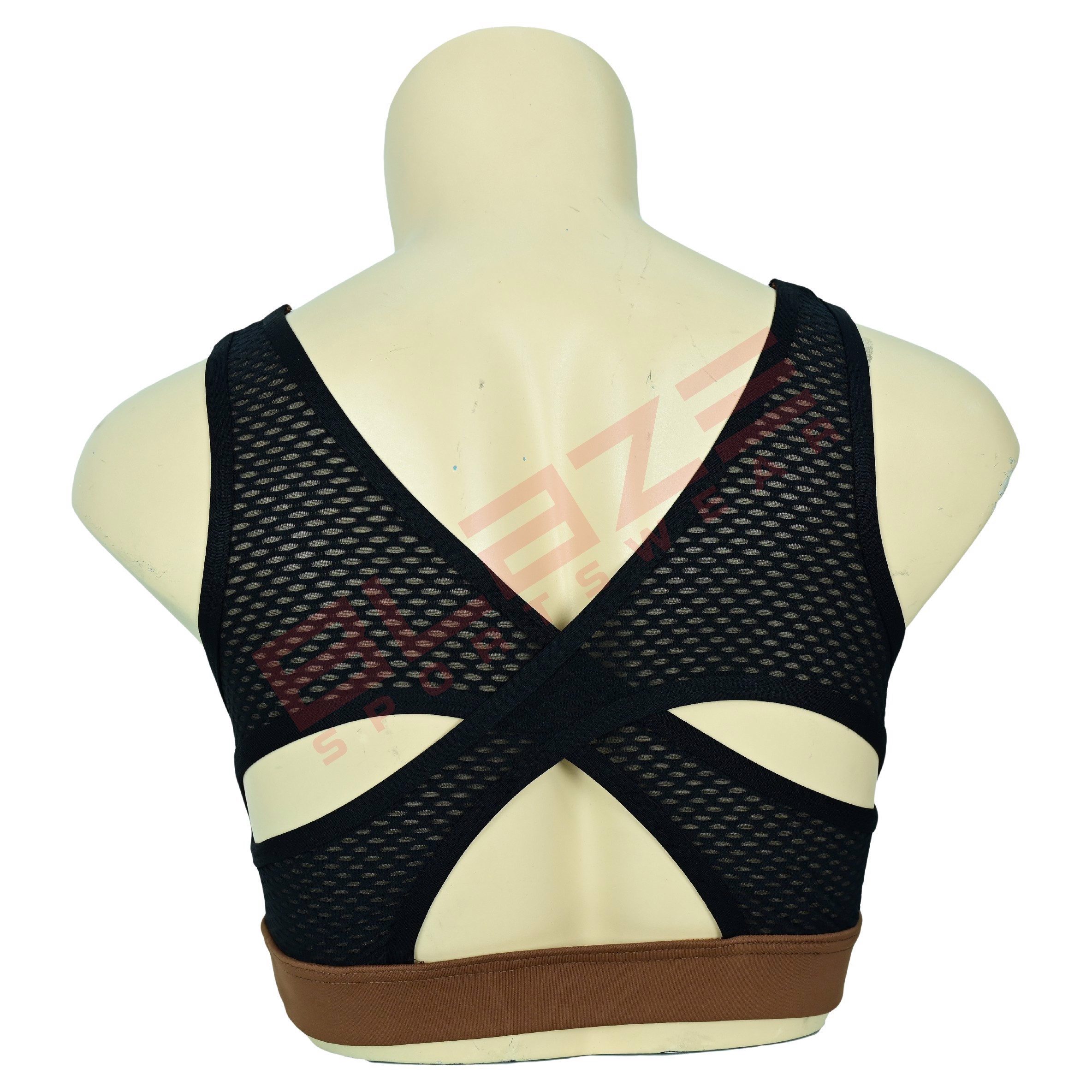Custom Athletic Bra, Lightweight, Breathable Racerback Fitness Companion