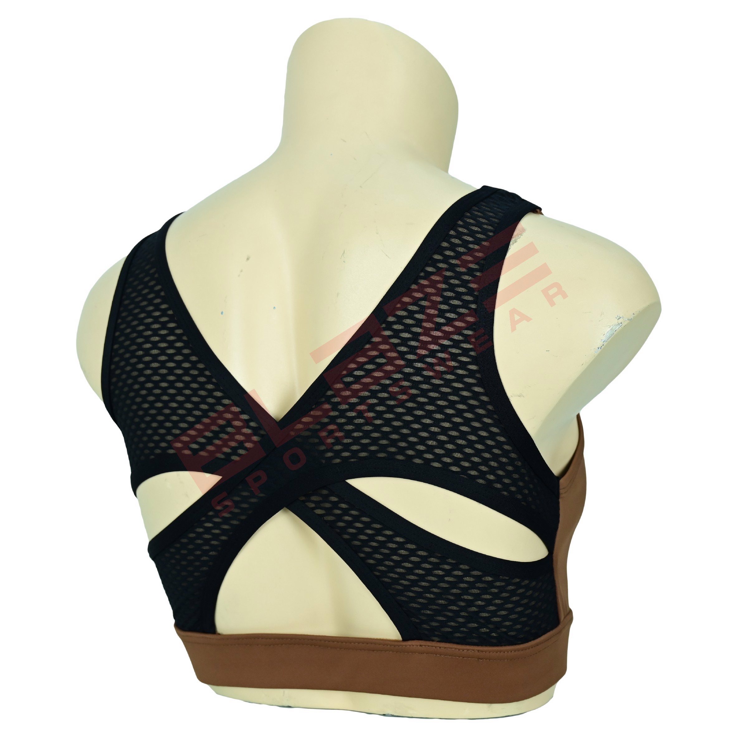 Custom Athletic Bra, Lightweight, Breathable Racerback Fitness Companion - view 2