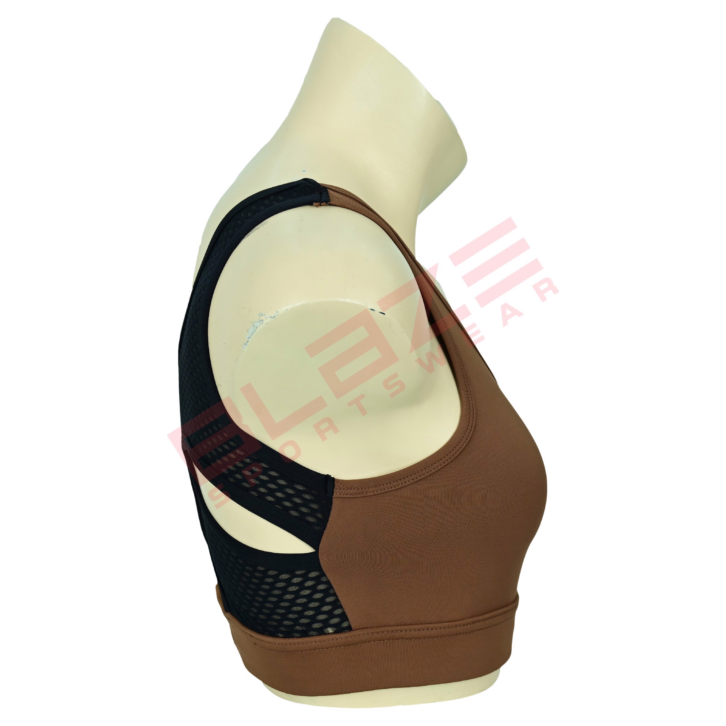 Custom Athletic Bra, Lightweight, Breathable Racerback Fitness Companion - view 3