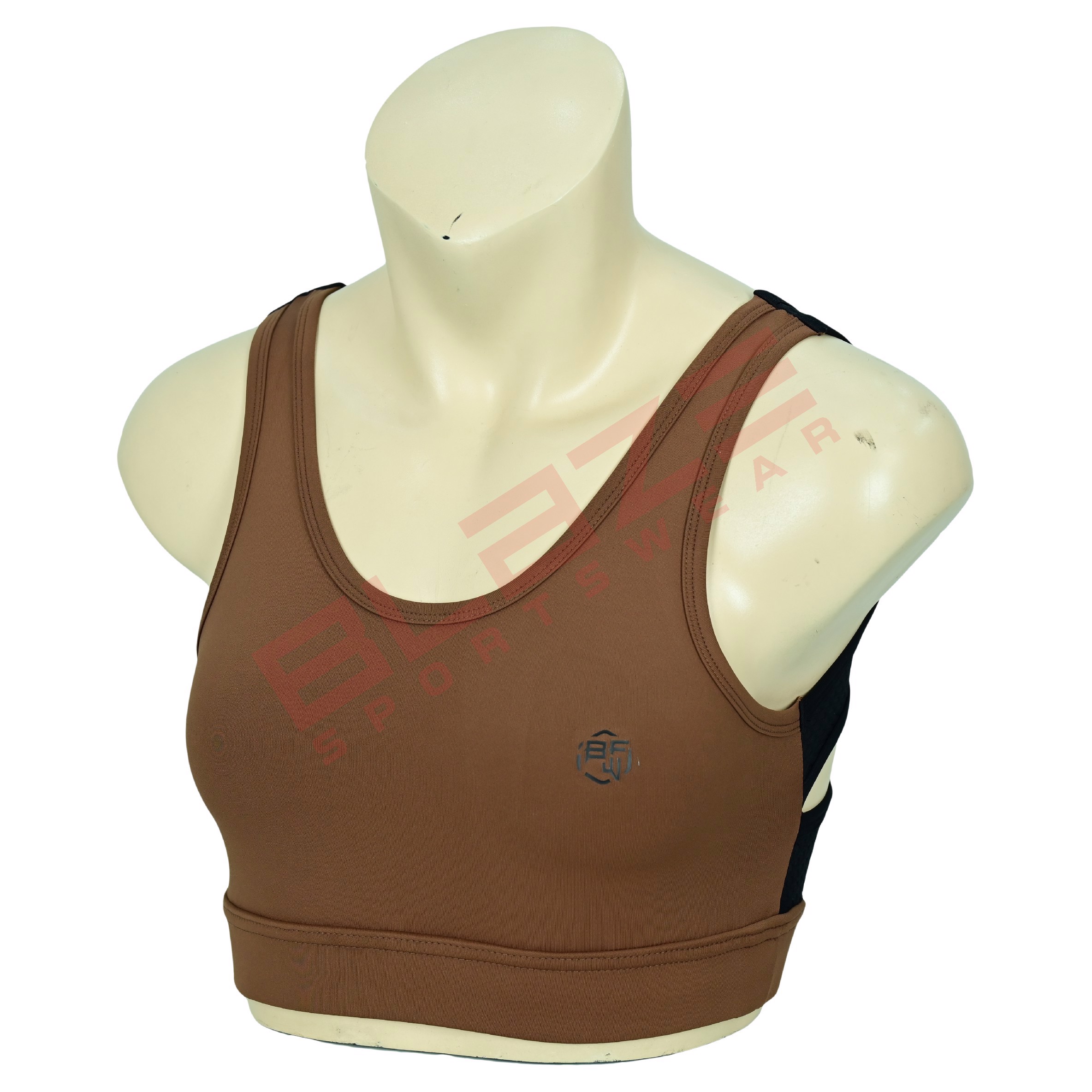 Custom Athletic Bra, Lightweight, Breathable Racerback Fitness Companion - view 4