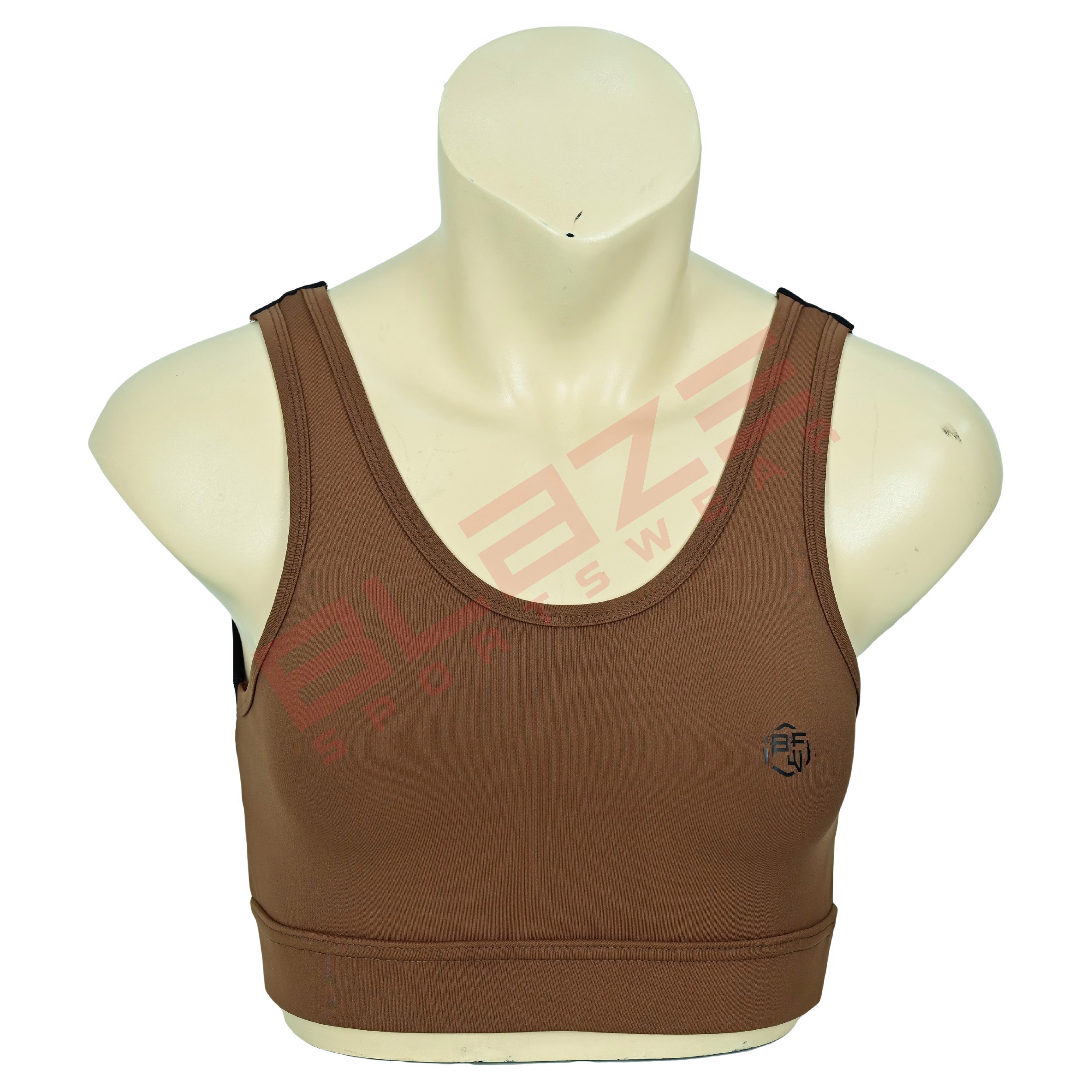 Custom Athletic Bra, Lightweight, Breathable Racerback Fitness Companion - view 5