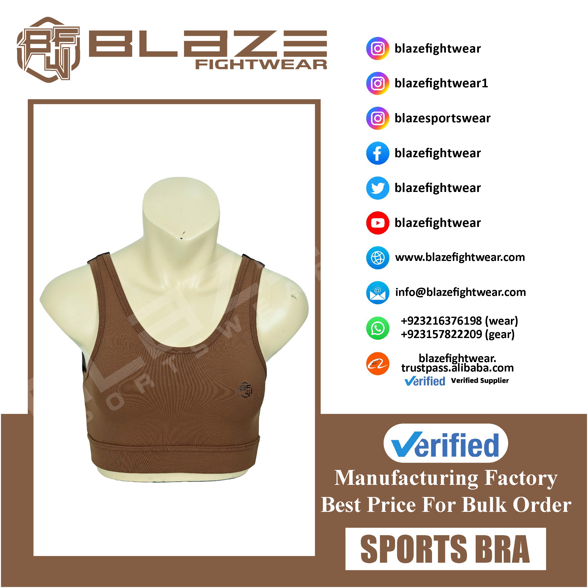 Custom Athletic Bra, Lightweight, Breathable Racerback Fitness Companion - view 8