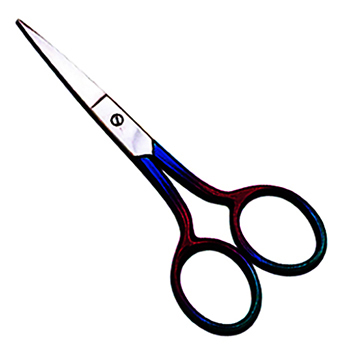 Rose Gold Durable carbon steel scissors hold their sharp edges Nickel plating on the scissors 
