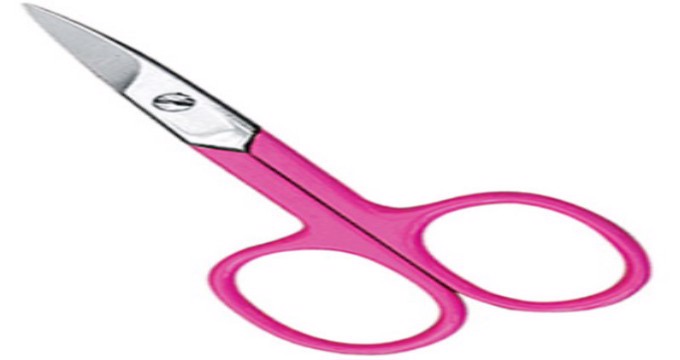 Rose Gold Durable carbon steel scissors hold their sharp edges Nickel plating on the scissors  - view 2