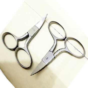 Rose Gold Durable carbon steel scissors hold their sharp edges Nickel plating on the scissors  - view 3