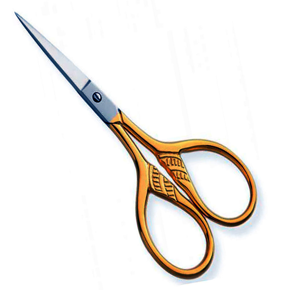 Rose Gold Durable carbon steel scissors hold their sharp edges Nickel plating on the scissors  - view 4